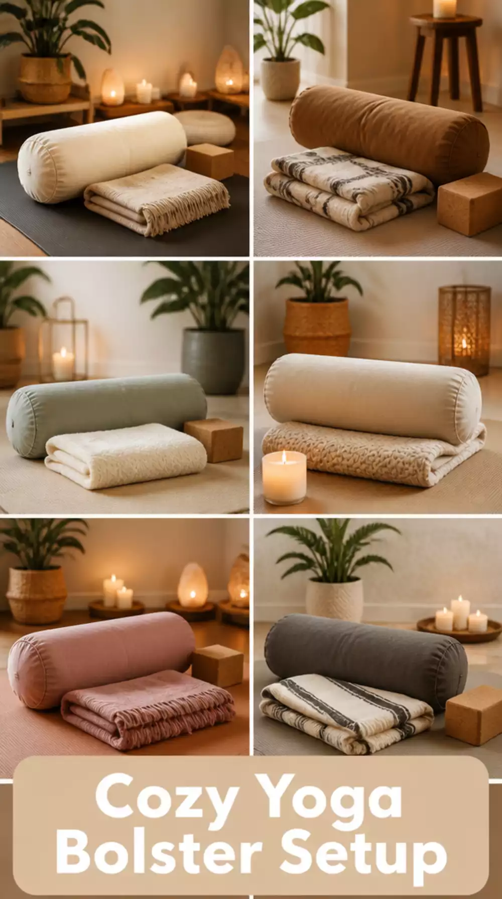 Yoga Bolster and Blanket Nest Setup That Makes Every Yin Pose Feel Cocooning