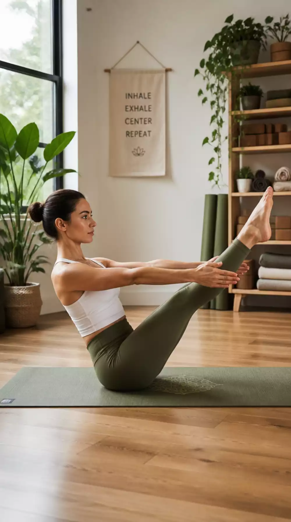 Boat Pose Yoga Core Move That Flattens the Belly and Builds Ab Strength