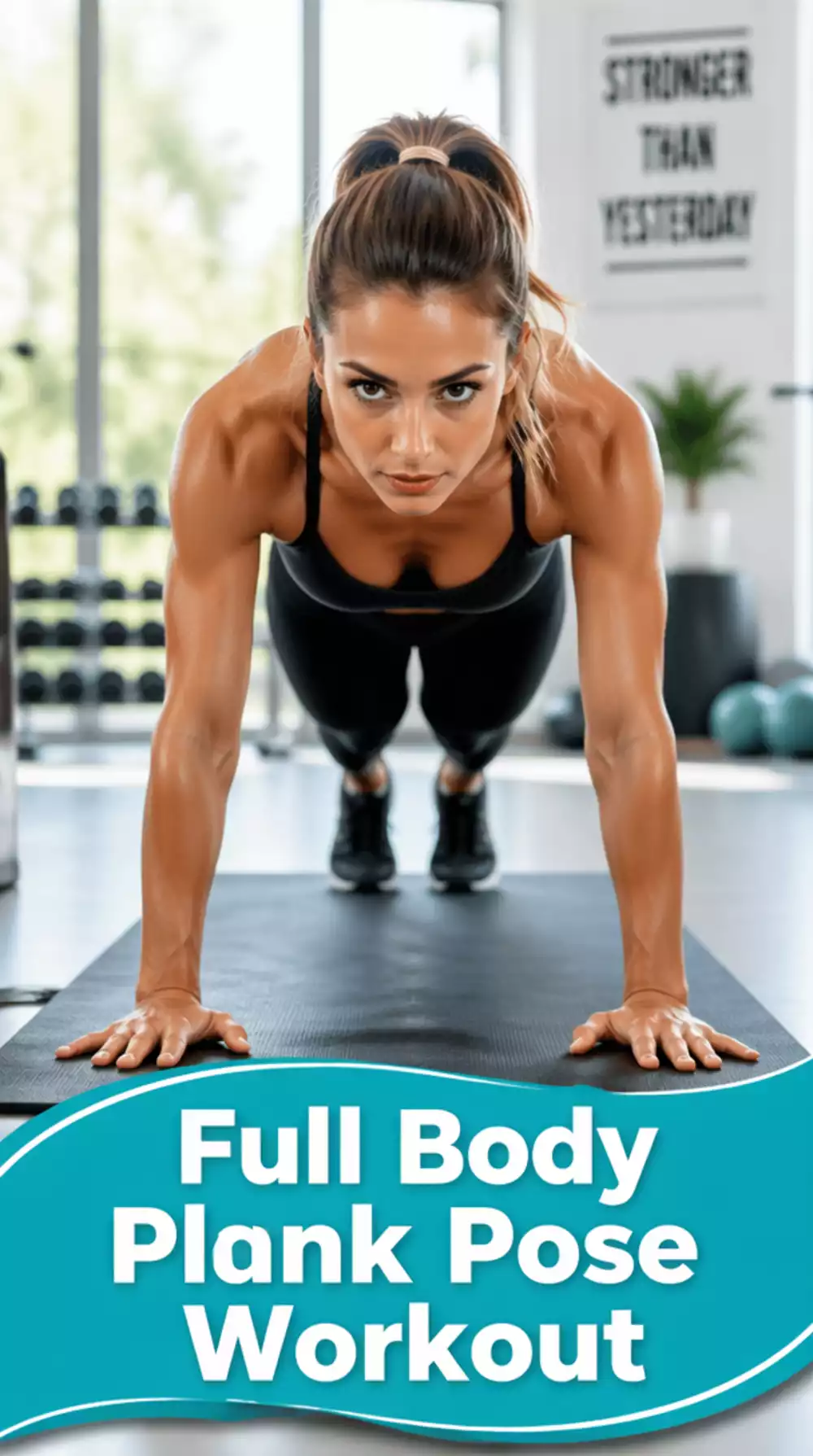 Plank Pose Yoga Hold That Builds Full-Body Strength and Burns Fat Fast