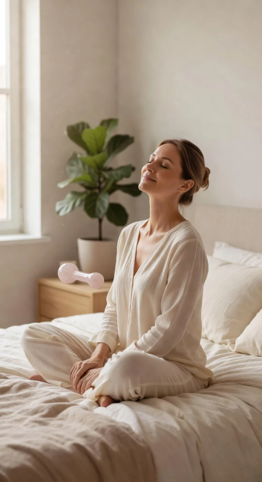 Morning Yoga Neck Roll That Releases Overnight Tension in Seconds