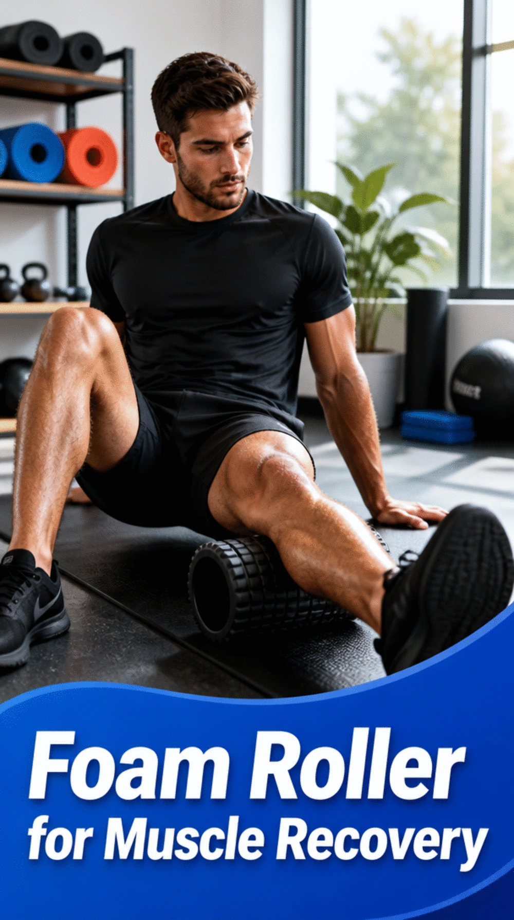 The Foam Roller That Pairs with Yoga Poses to Speed Up Muscle Recovery Faster