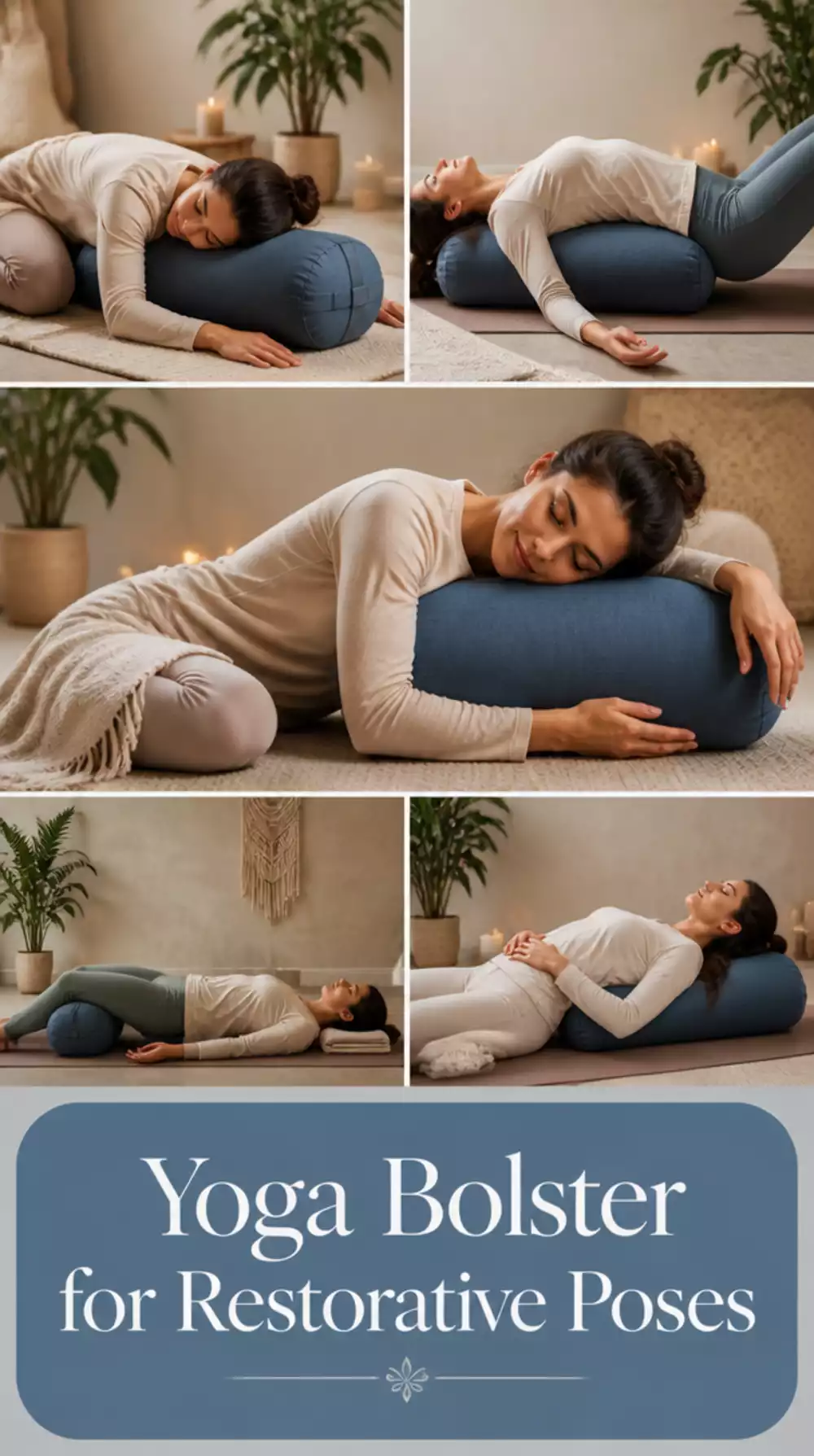 The Yoga Bolster Trick That Makes Restorative Poses Truly Restful