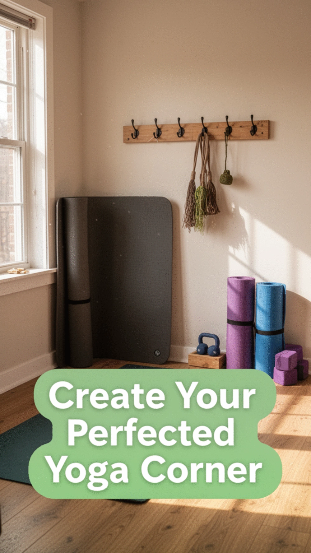 Transform Your Apartment with a Cozy Yoga Corner for Peaceful Practice