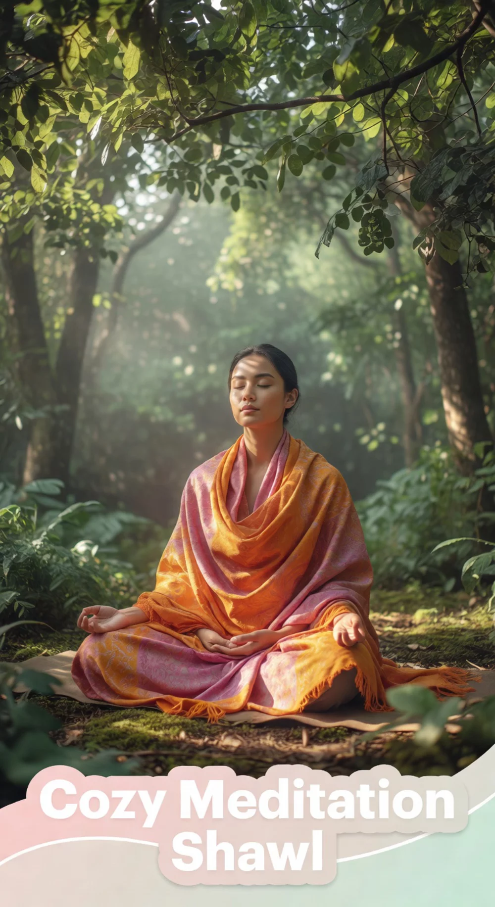 The Kundalini Yoga Shawl That Keeps the Body Warm During Long Seated Practices