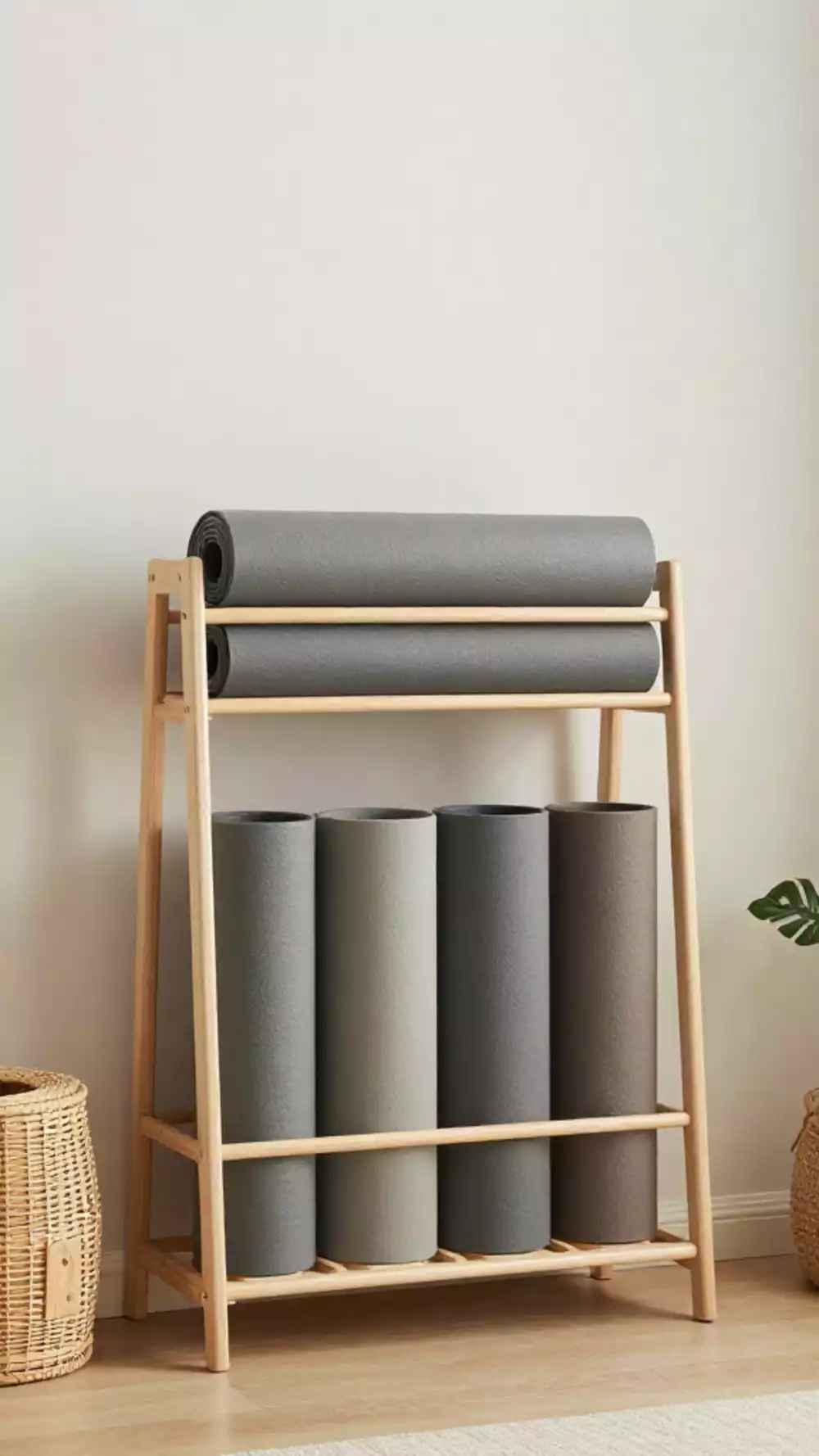 Yoga Storage Solutions for a Serene Practice Space