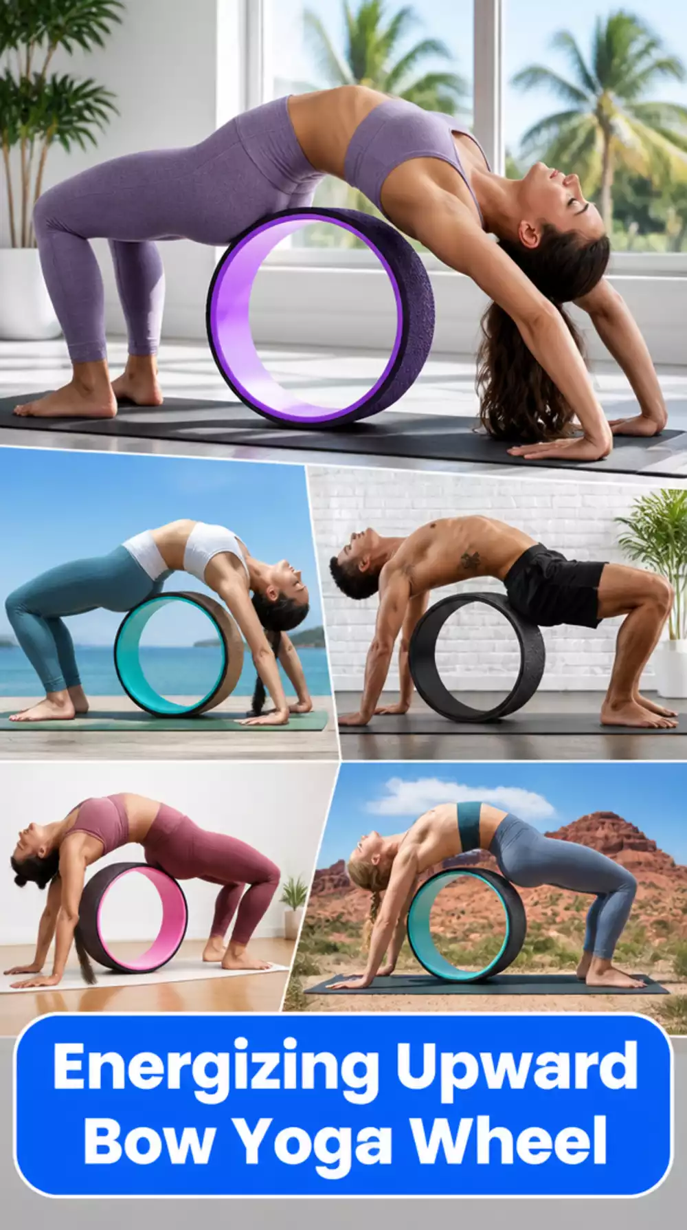 Upward Bow Yoga Wheel Pose That Opens the Whole Front Body and Energises Fast