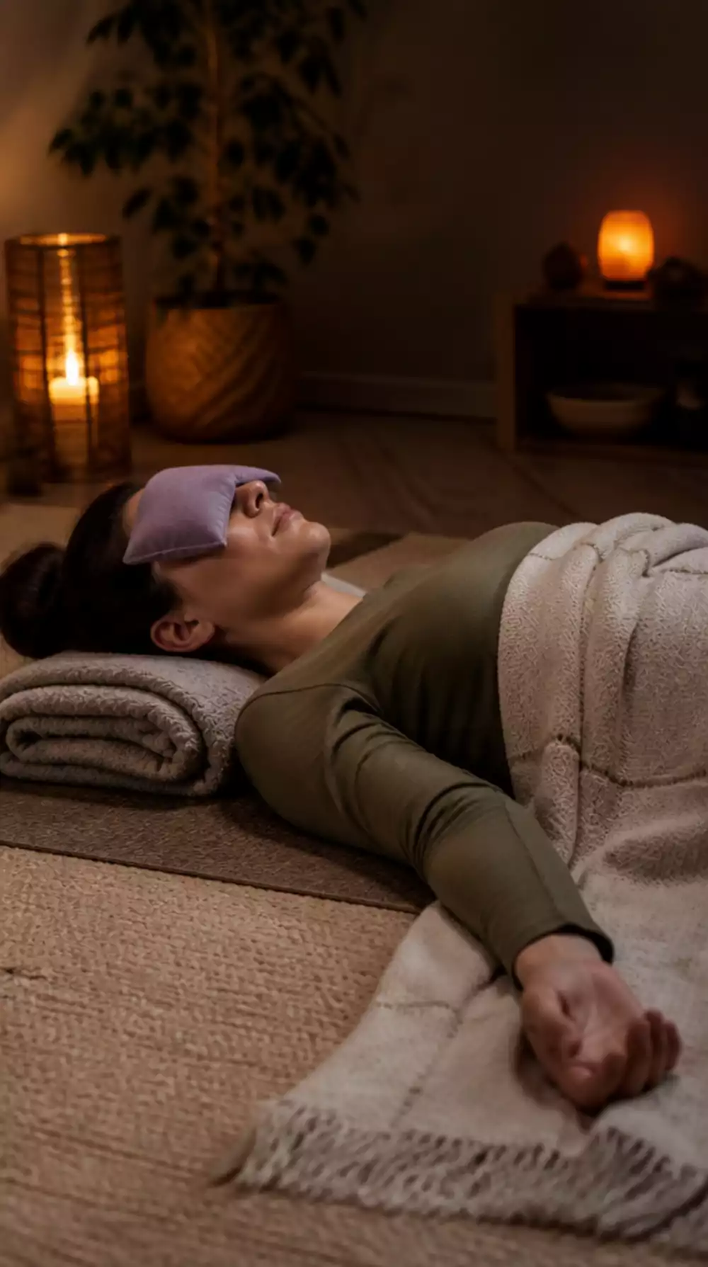 Savasana Yoga Eye Pillow That Blocks Light and Deepens the Final Rest