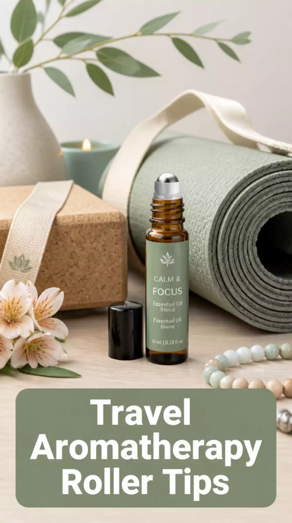The Travel Aromatherapy Roller That Pairs with Yoga to Ground a Disoriented Nervous System