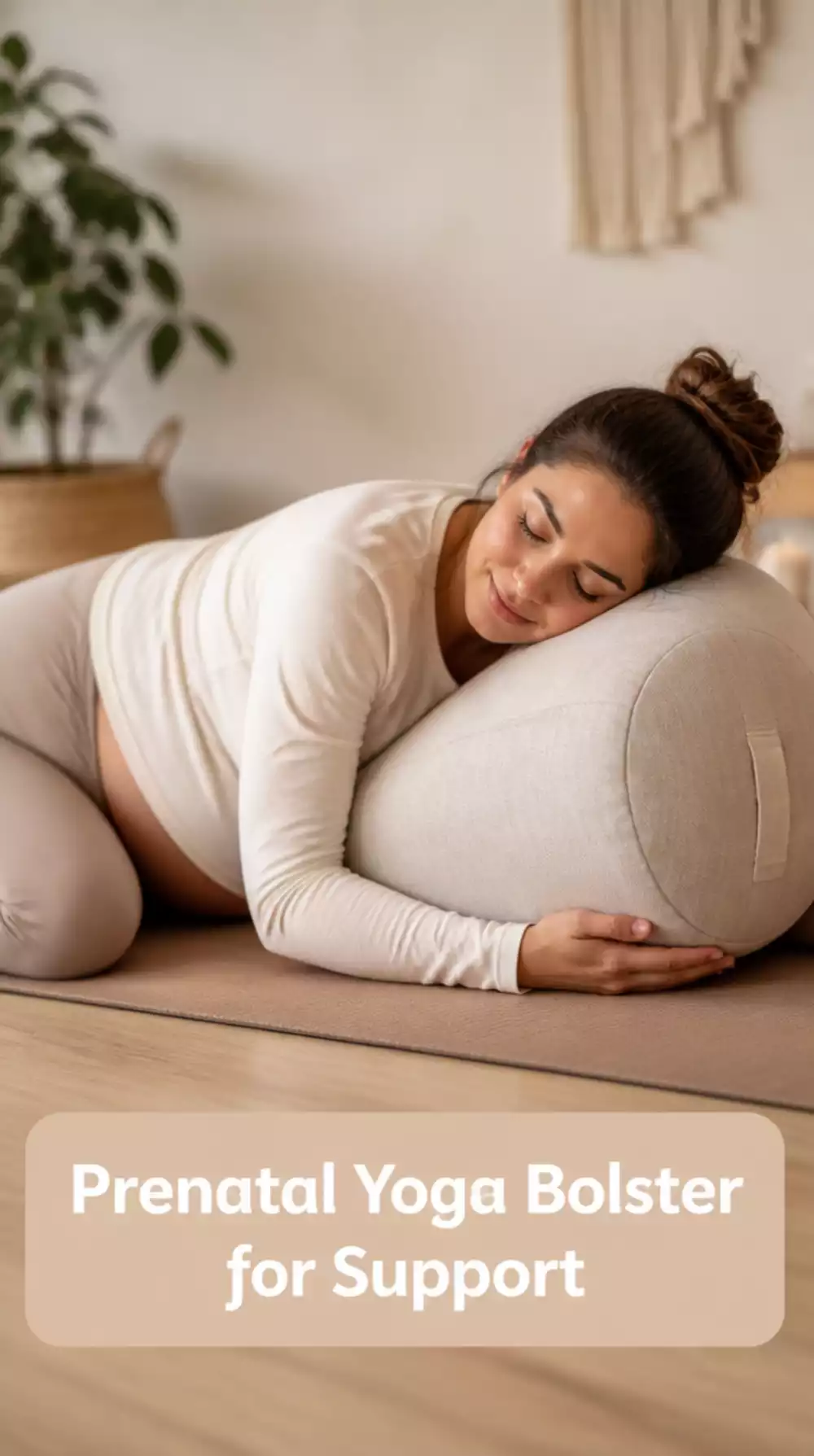 Prenatal Yoga Bolster That Supports the Bump in Every Restorative Pose Safely