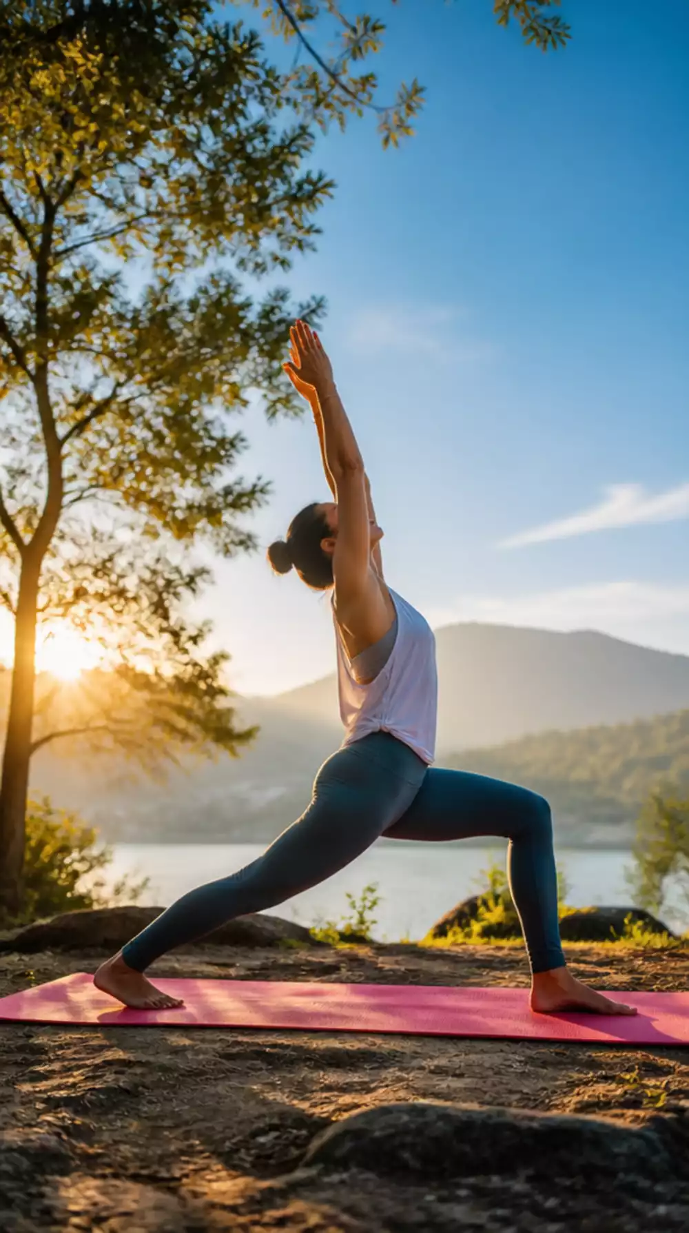 Morning Sun Salutation Yoga Pose That Sets a Positive Tone for the Whole Day