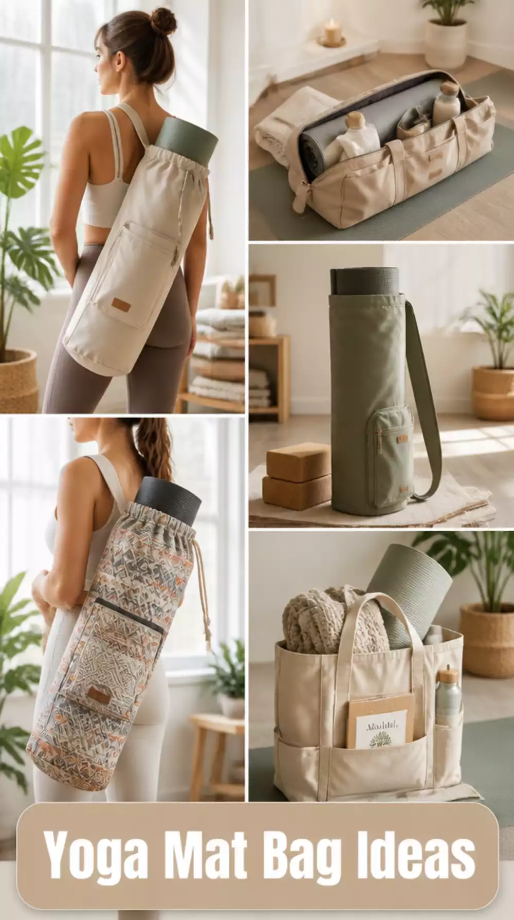 The Yoga Mat Bag That Completes a Premium Outfit and Fits Every Prop Inside