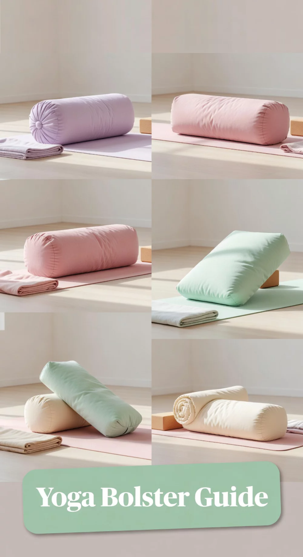 The Yoga Bolster That Makes Every Beginner Pose Feel Supported