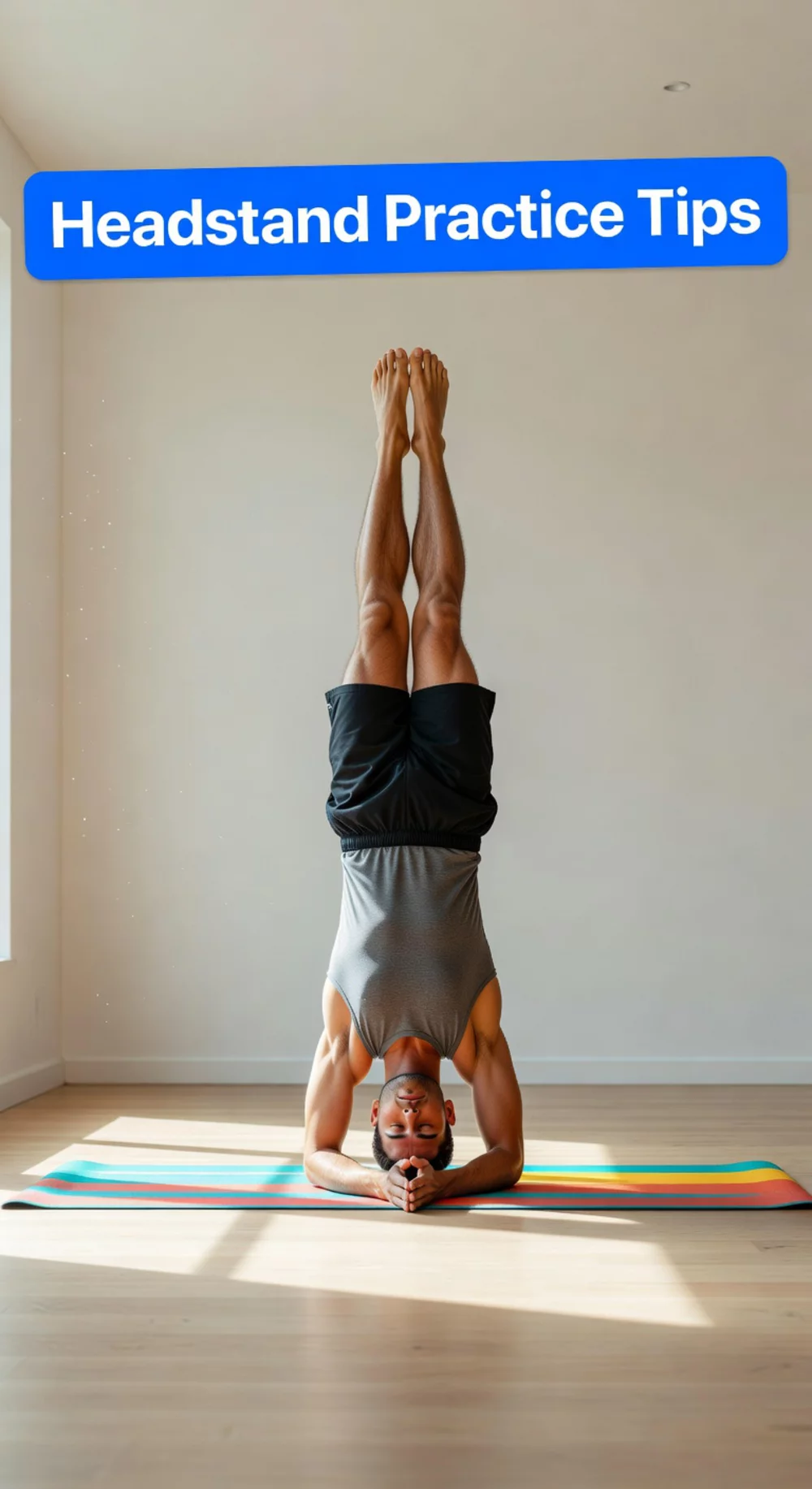 Headstand Yoga Wall Practice That Builds Inversion Confidence Before Going Freestanding
