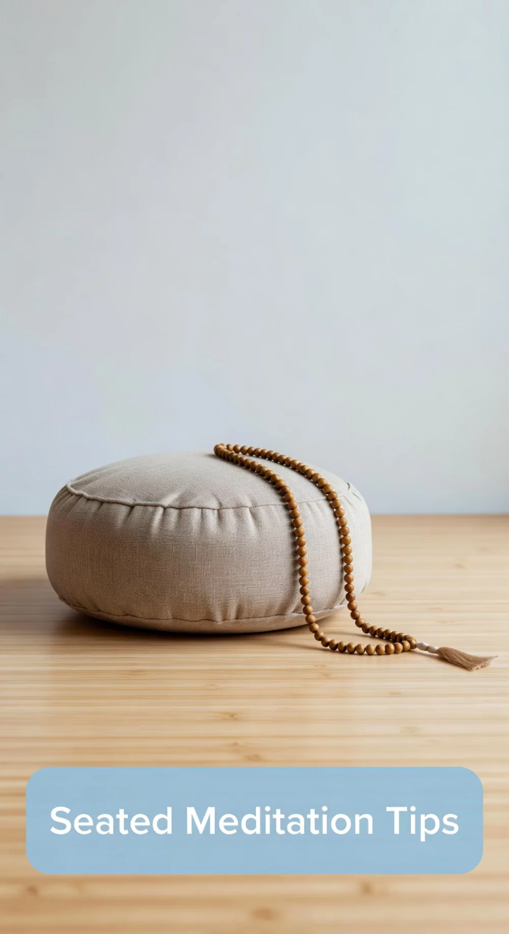 Seated Yoga Meditation with a Mala for Focus and Clarity