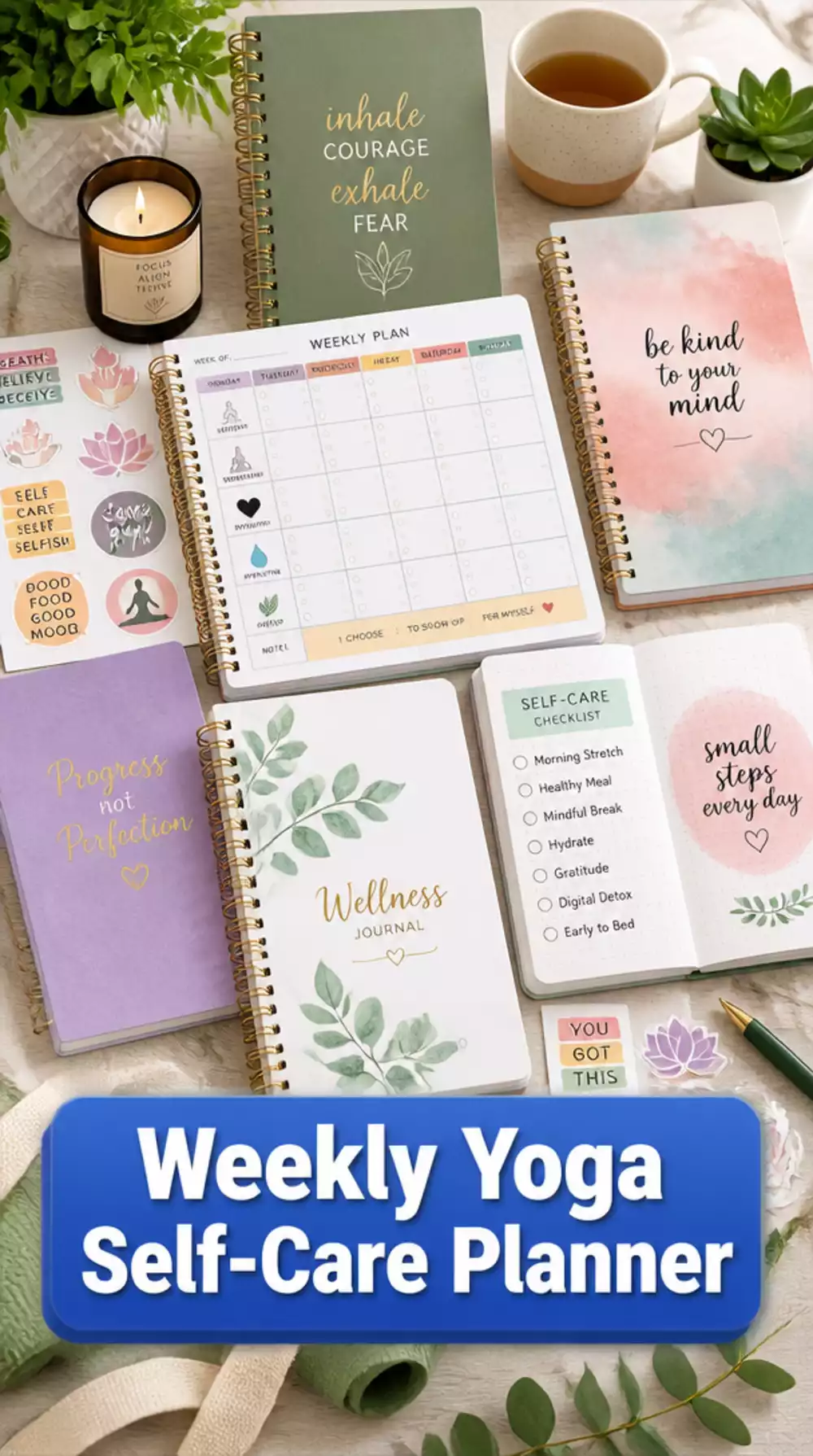 The Weekly Yoga Self-Care Planner That Schedules Rest as Seriously as Practice