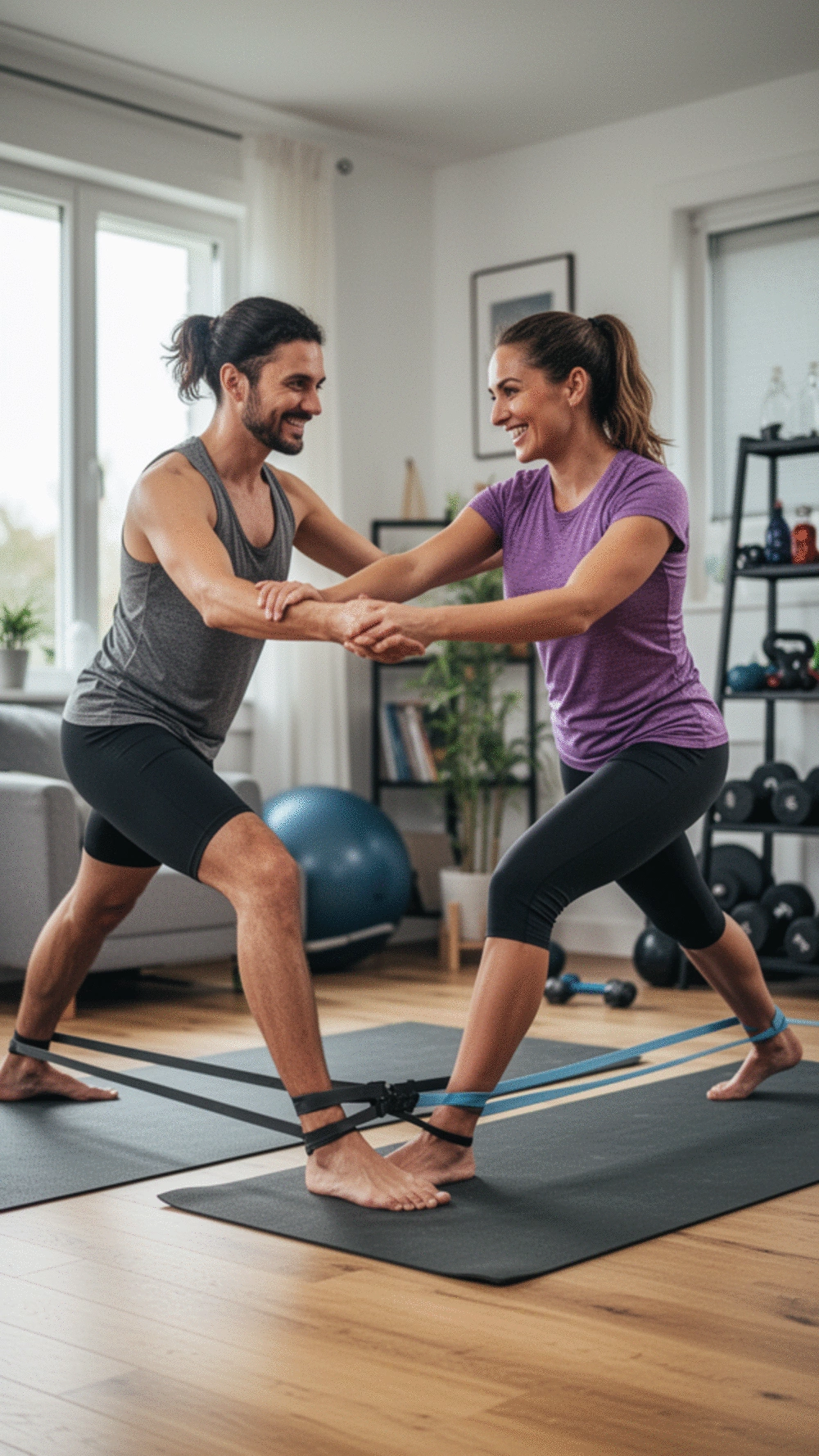 Strength-Building Partner Yoga Poses for Couples to Connect