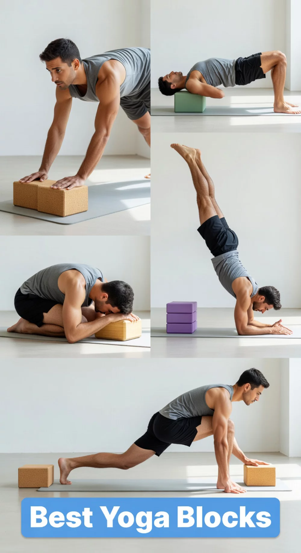 The Yoga Block Set That Makes Every Men's Yoga Pose Accessible from Day One