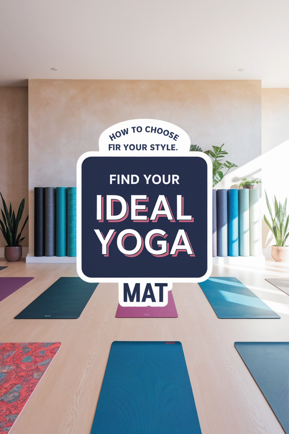 How to Choose the Perfect Yoga Mat for Different Styles: Vinyasa, Hatha, and More