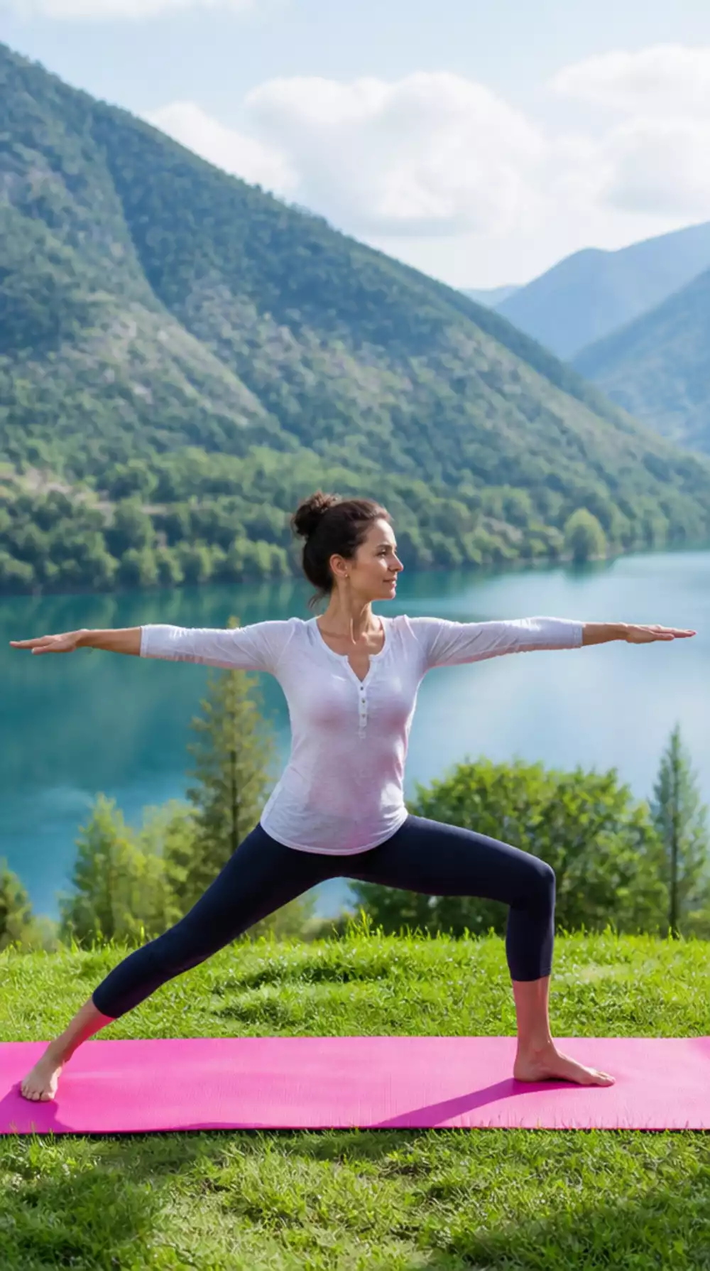The Postnatal Yoga Mat with Extra Cushioning That Protects Sensitive Joints Post-Birth