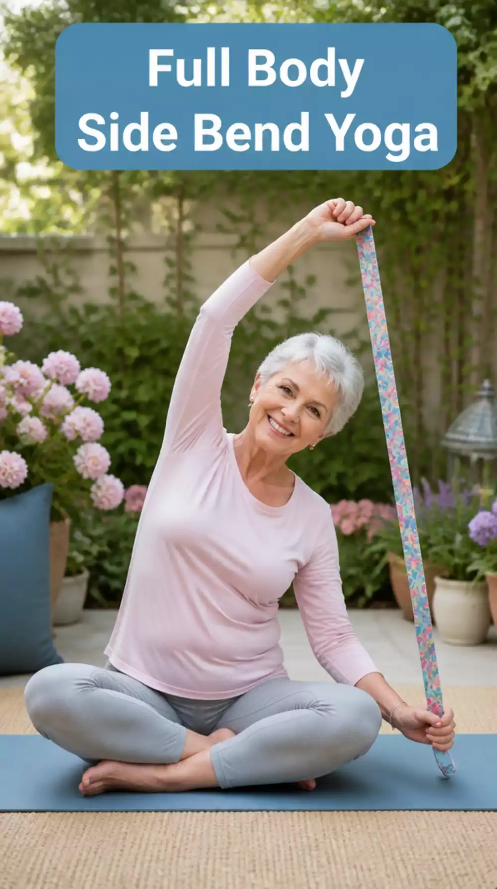 Chair Yoga Seated Side Bend That Opens the Ribs and Improves Breathing