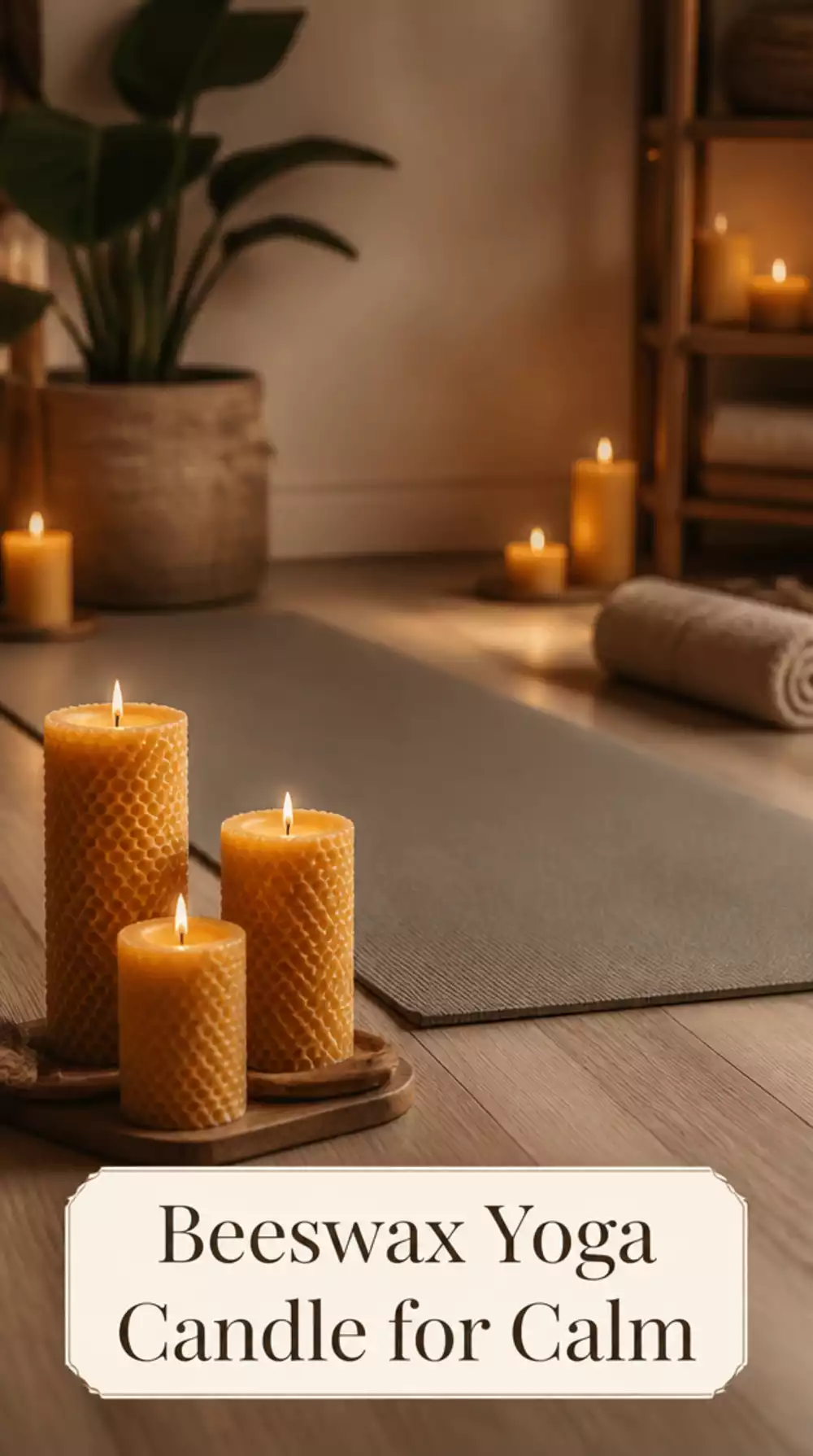 Beeswax Yoga Candle Trick That Signals the Brain It's Time to Slow Down