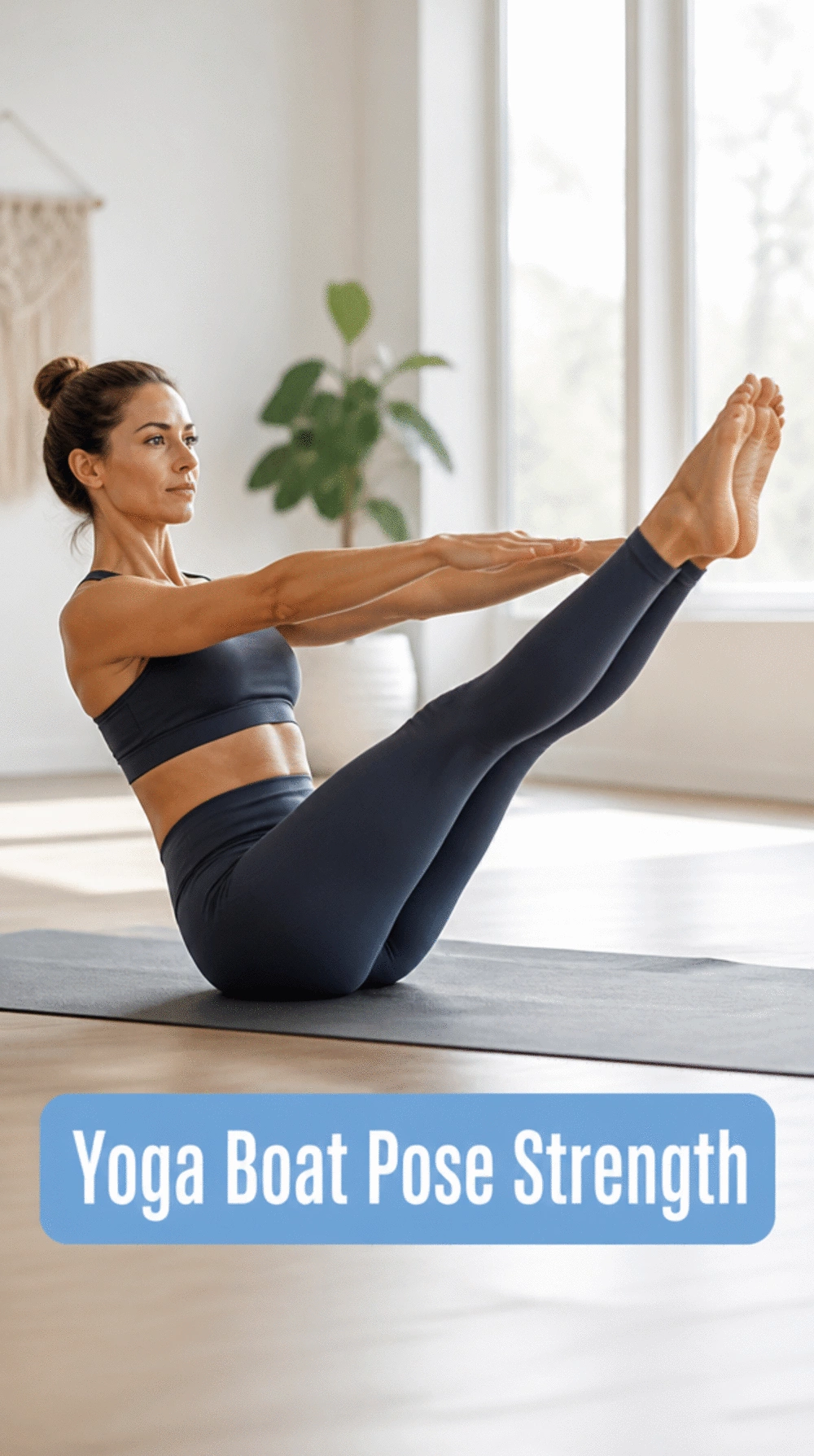 Yoga Boat Pose Variation That Fires Up the Hip Flexors and Lower Abdominals