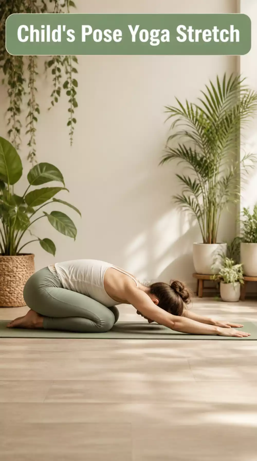 Child's Pose Yoga Stretch That Instantly Calms an Anxious Mind