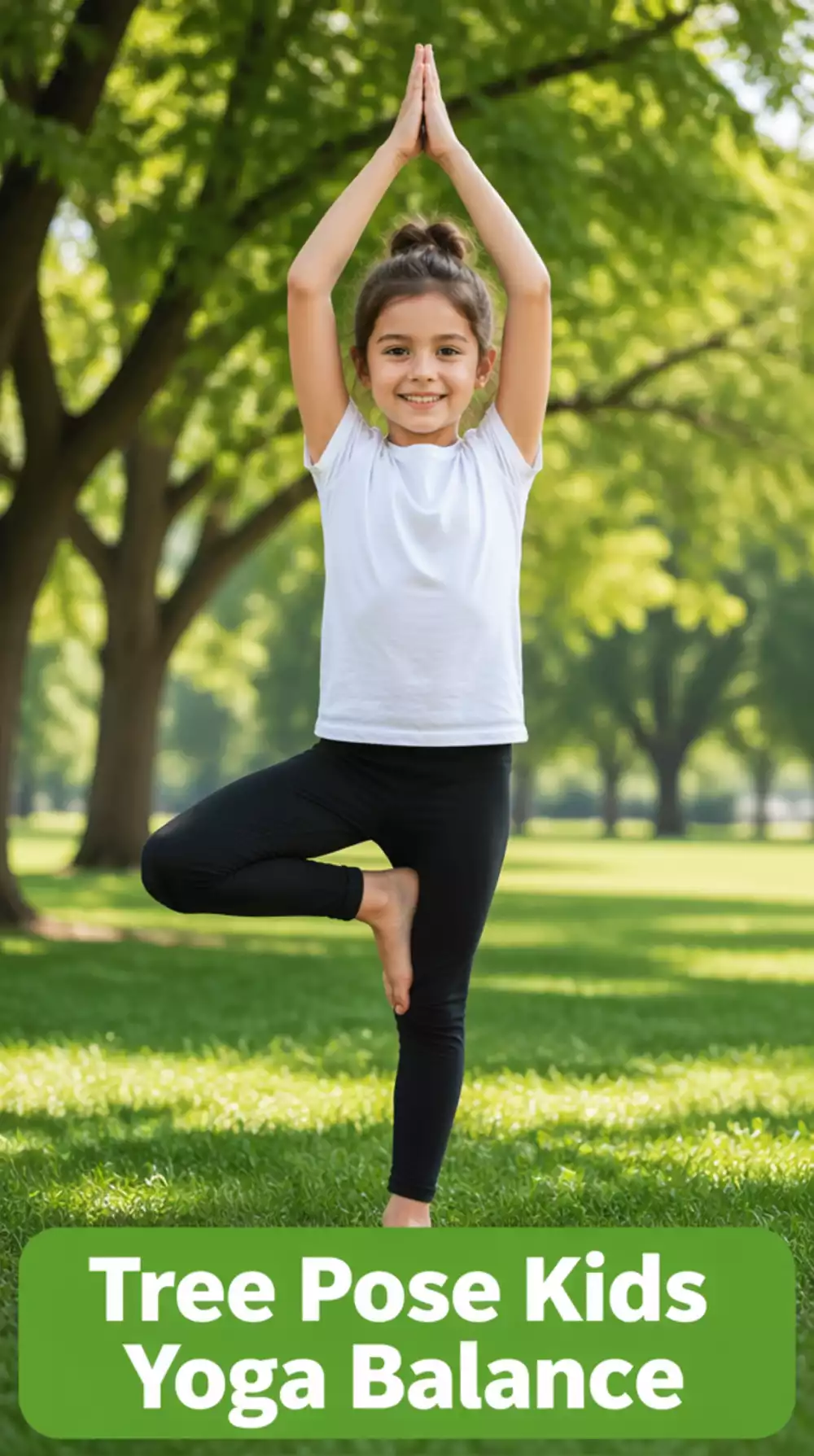 Tree Pose Kids Yoga Balance Move That Improves Focus and Coordination