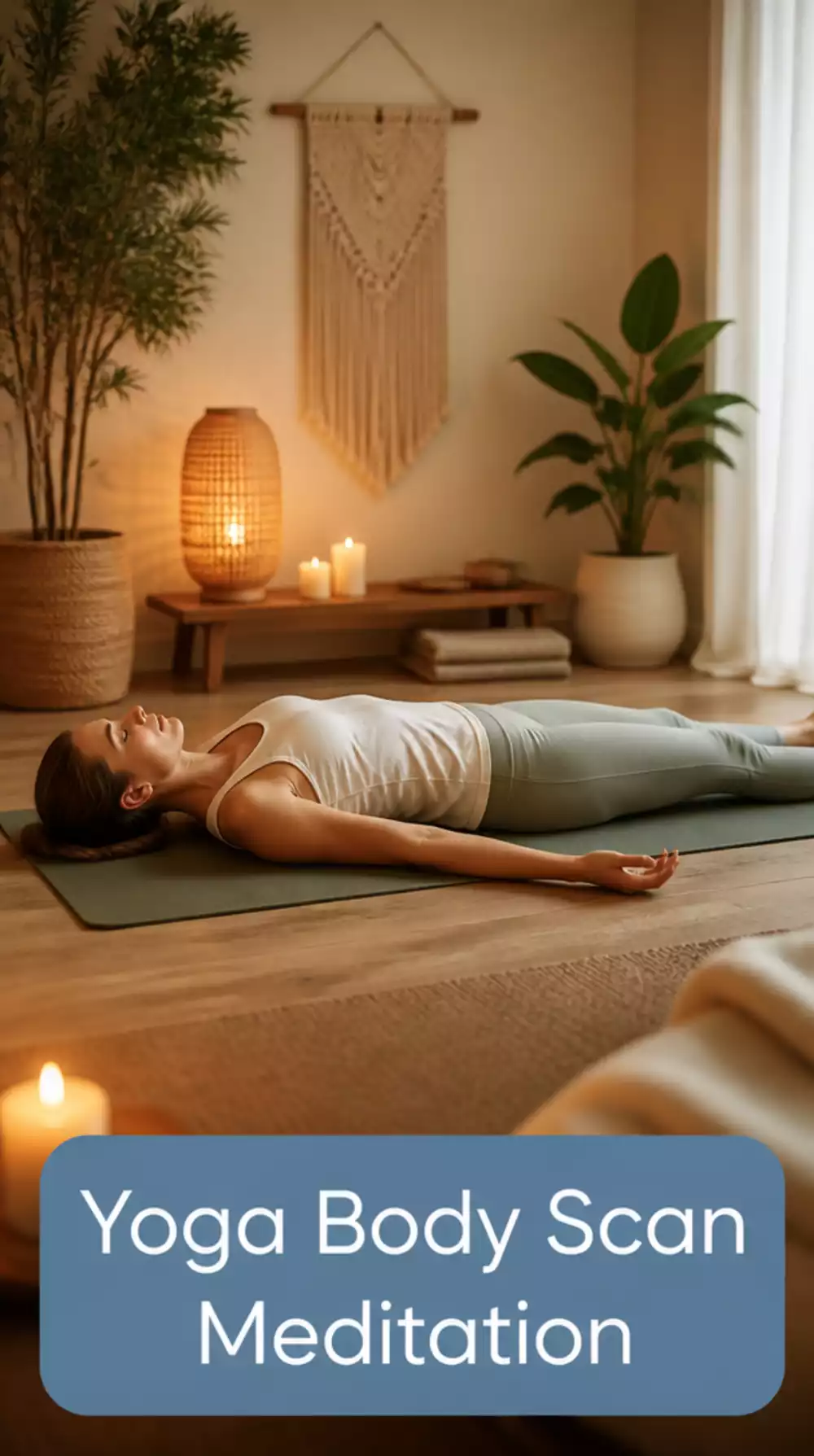 Yoga Body Scan Meditation That Trains Awareness of Physical Sensation Over Time
