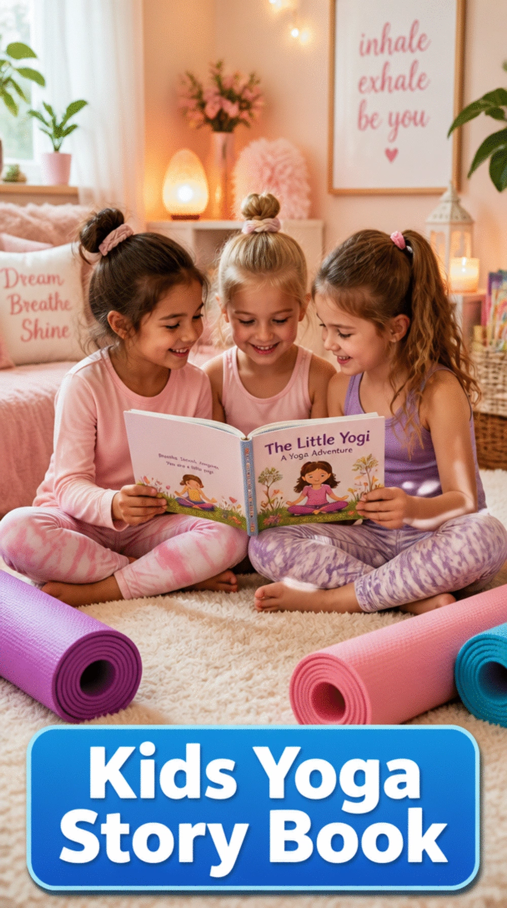 The Kids Yoga Story Book That Guides Children Through a Calming Bedtime Flow