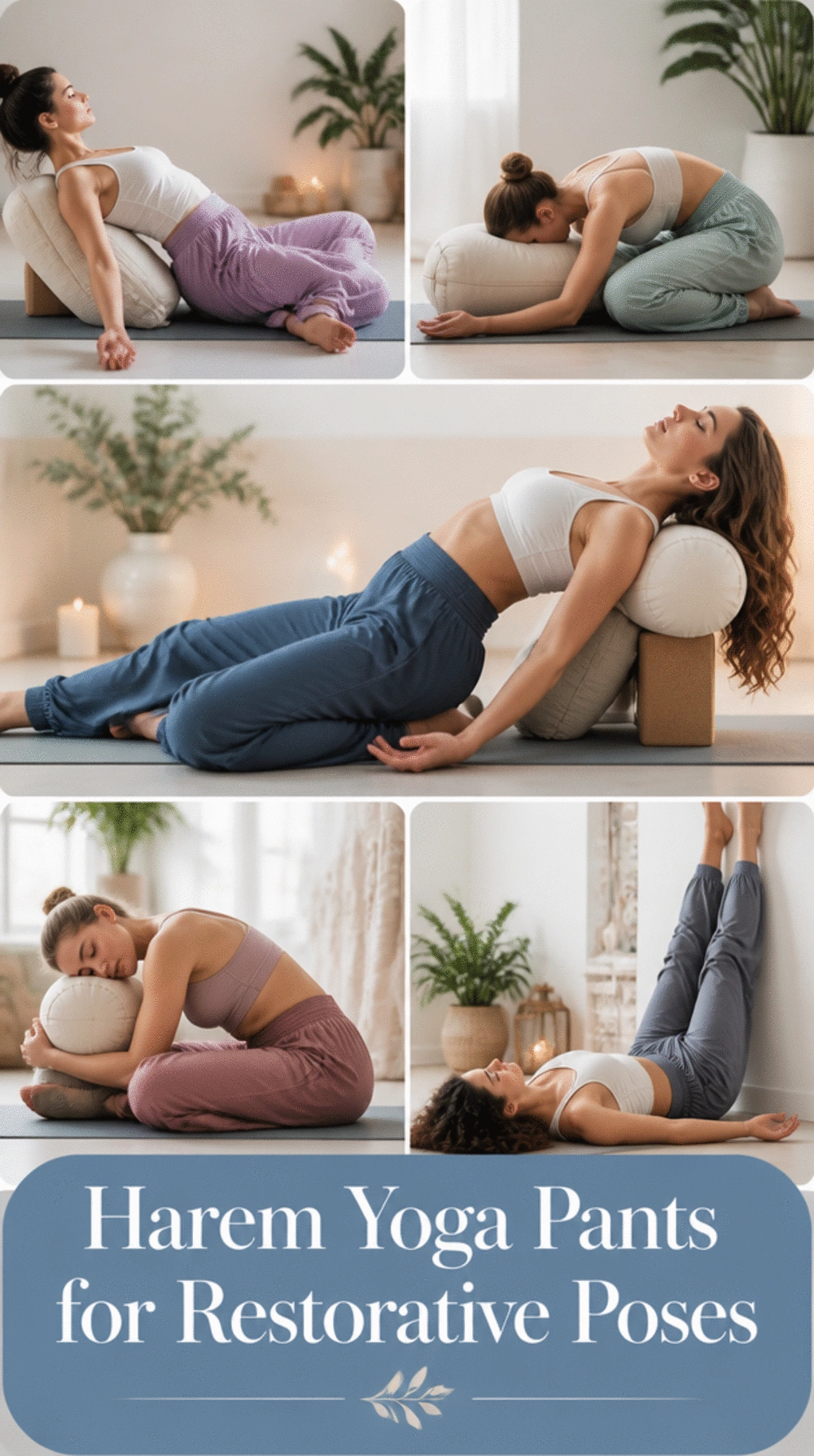 Harem Yoga Pants That Feel Loose Enough for Deep Restorative Poses