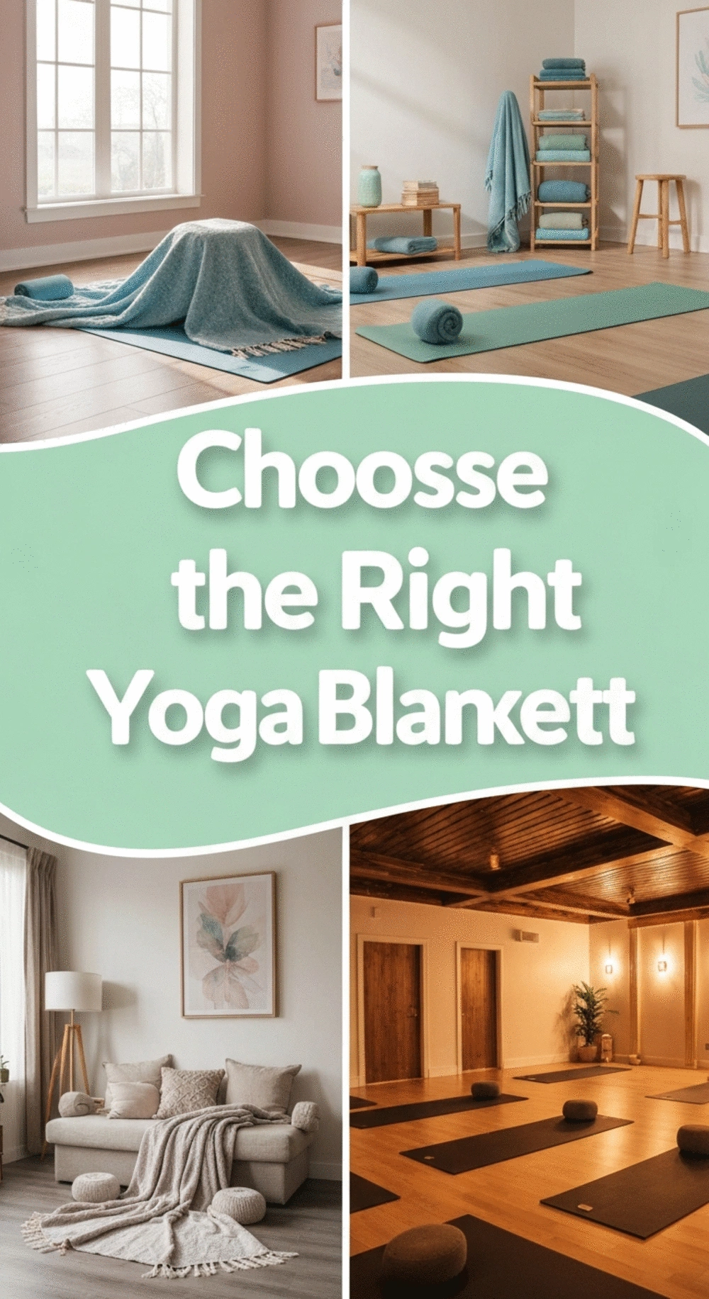 How to Choose the Right Yoga Blanket: Materials, Size, and Uses