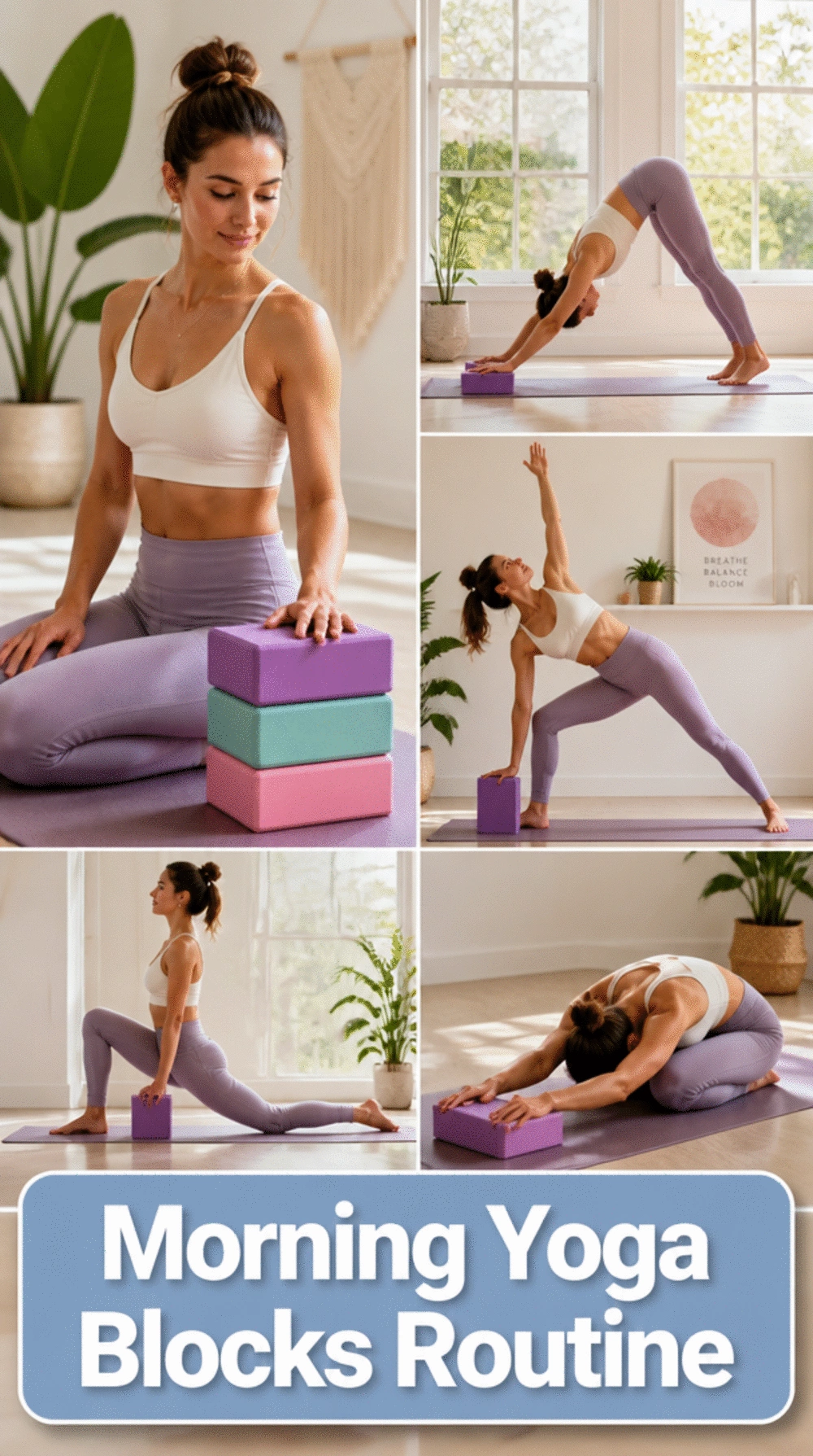 Morning Yoga Block Sequence That Supports Every Pose Without Stopping the Flow