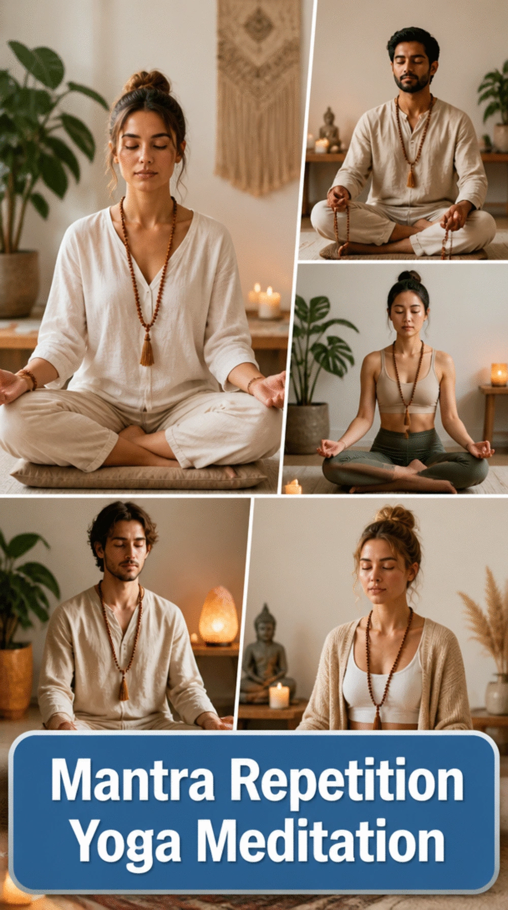 Mantra Repetition Yoga Meditation That Quiets a Busy and Overactive Mind
