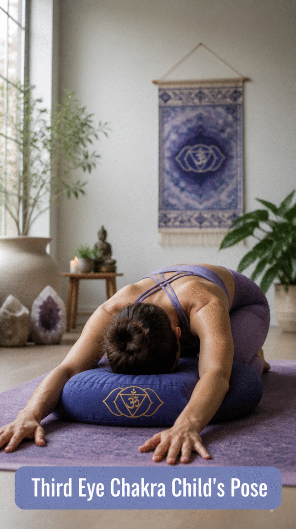 Third Eye Chakra Yoga Child's Pose That Quiets the Mind and Sharpens Intuition