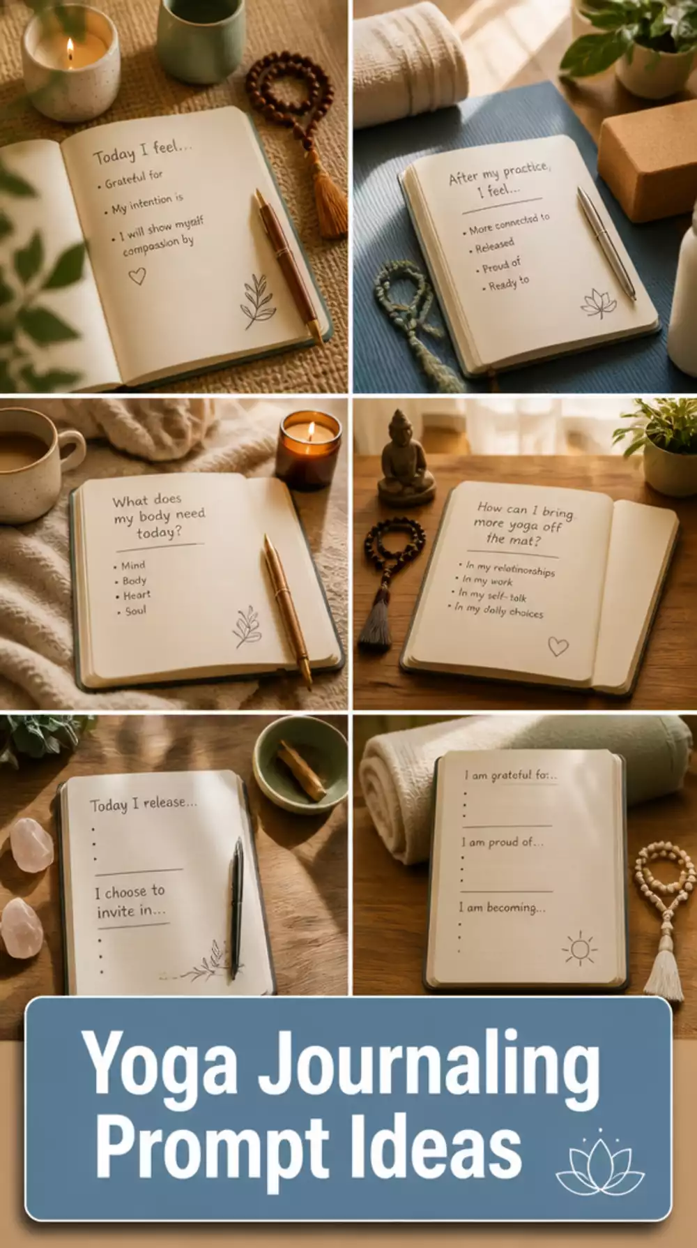 The Yoga Journaling Prompt Book That Connects Post-Practice Insights to Creative Projects