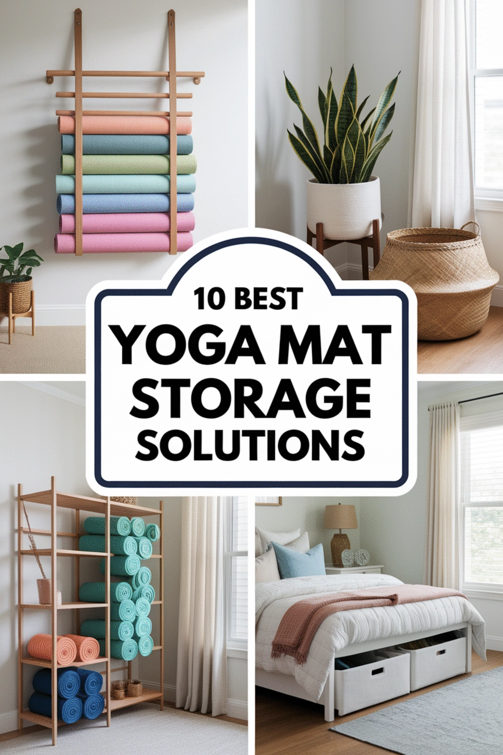 Best Yoga Mat Storage Solutions for Small Spaces: Reviews and Setup Tips