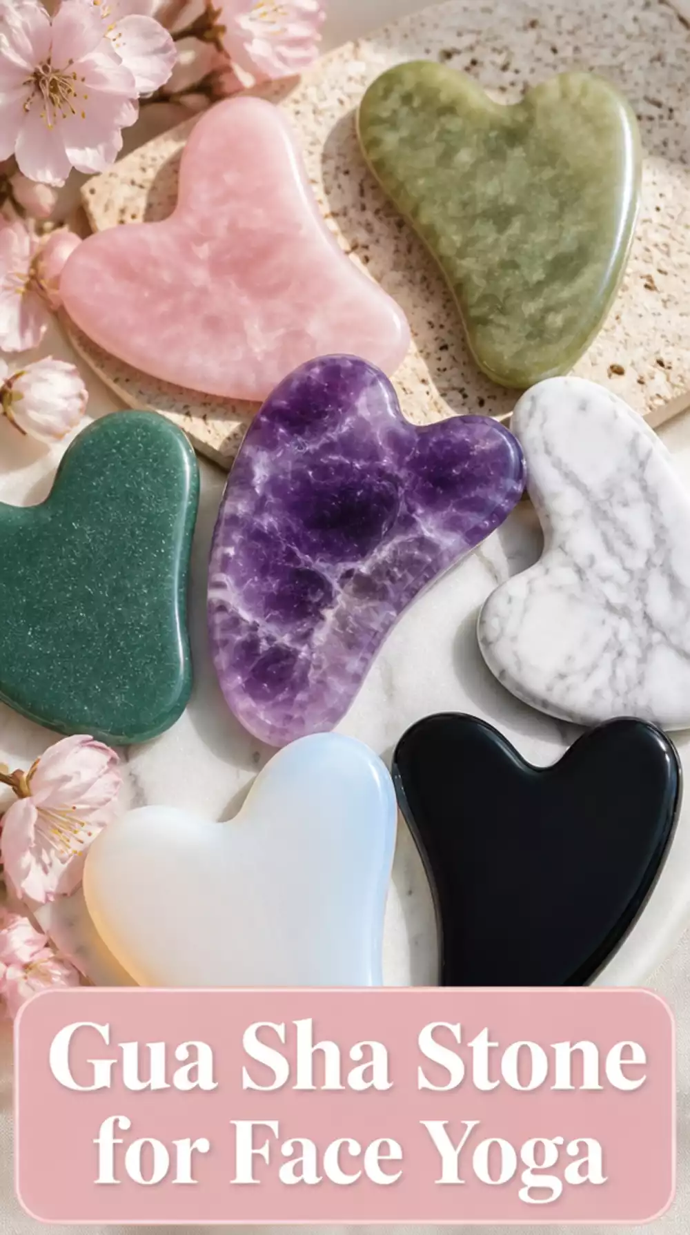 Face Yoga Gua Sha Stone That Boosts Results from Every Facial Exercise Session