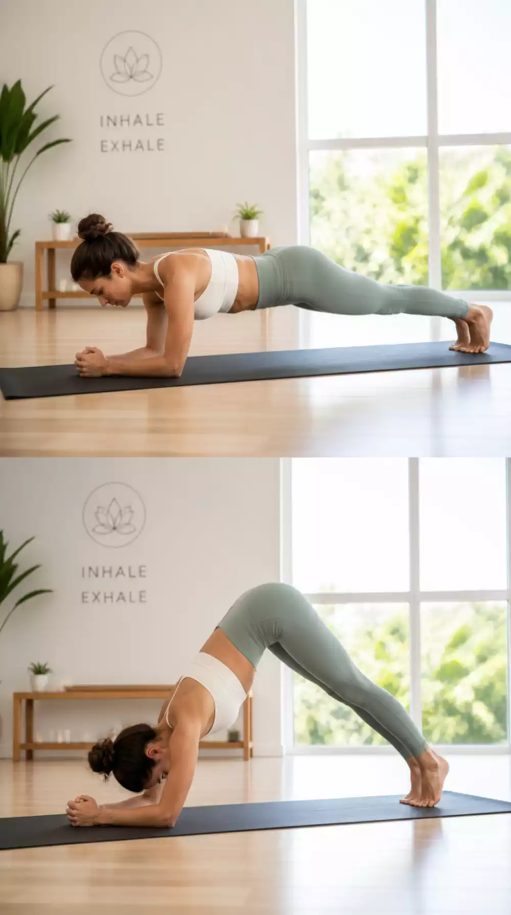 Forearm Plank to Dolphin Yoga Drill That Develops the Shoulder Endurance Needed