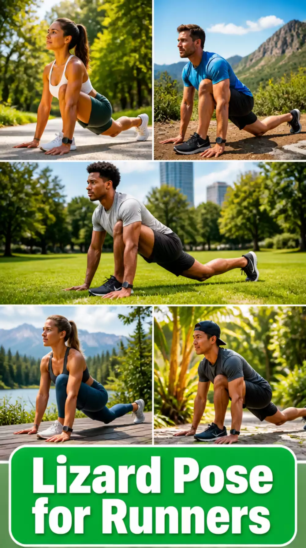 Lizard Pose Yoga Stretch for Runners That Stops Hip and Groin Injuries