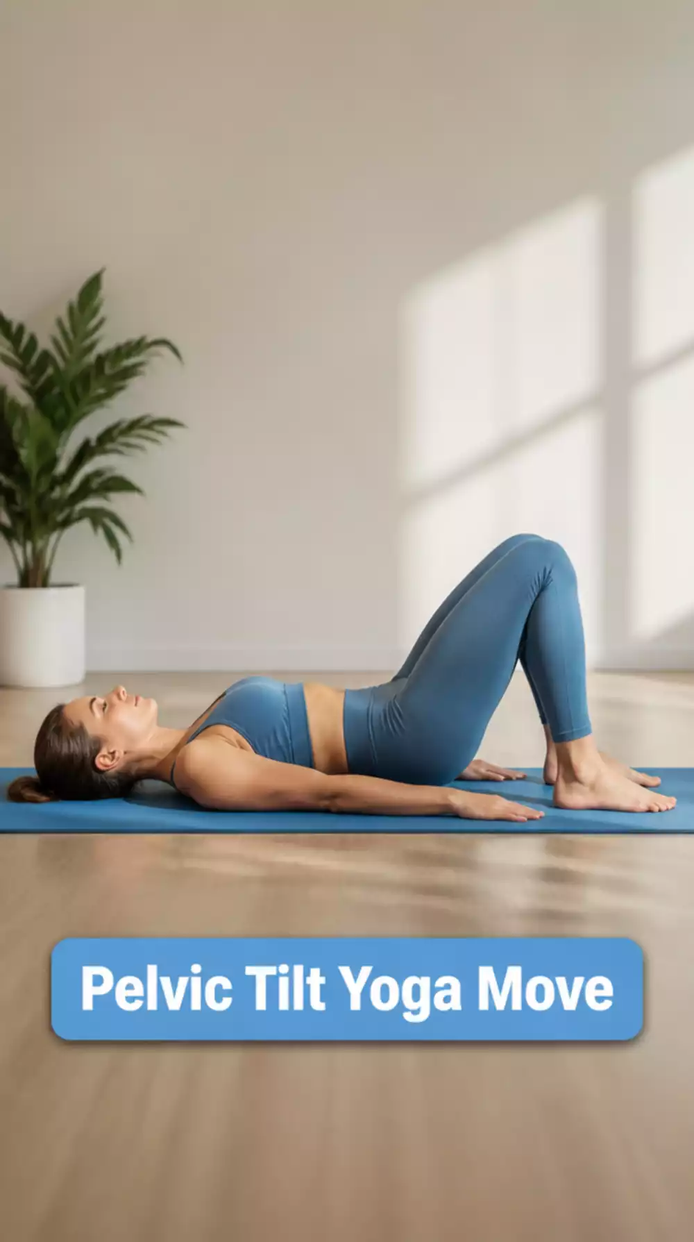 Pelvic Tilt Yoga Move That Retrains the Lower Back