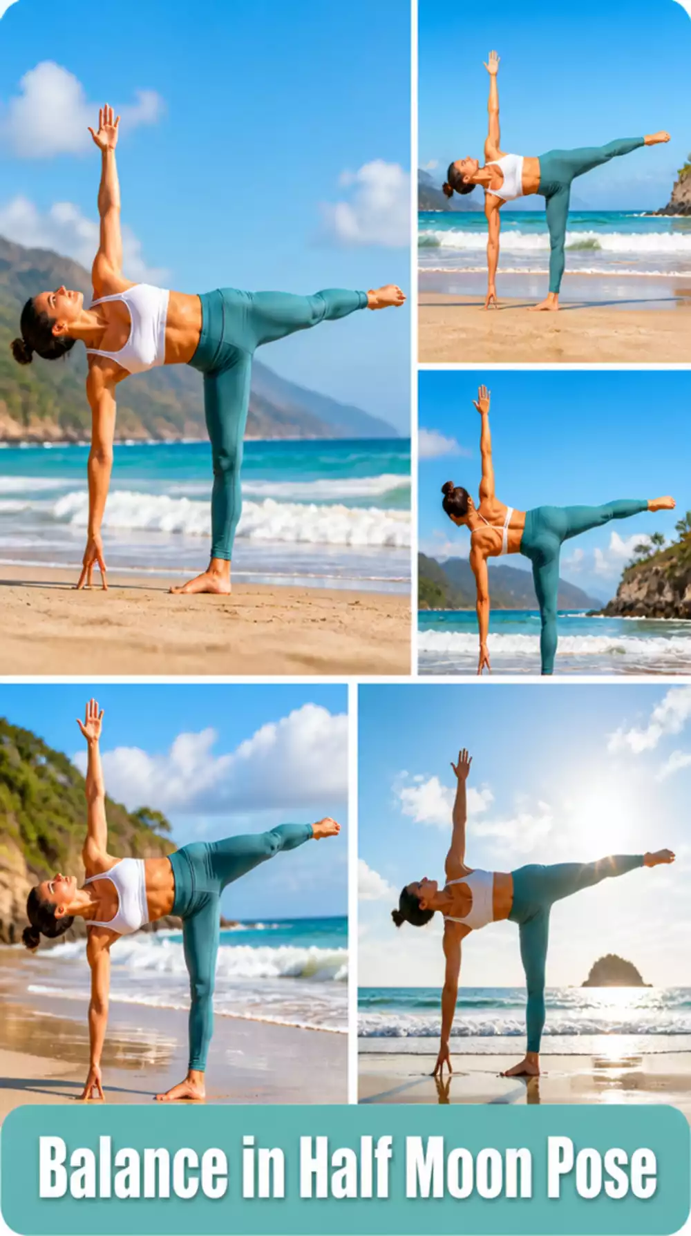 Half Moon Yoga Pose That Challenges Balance and Builds Hip Abductor Strength