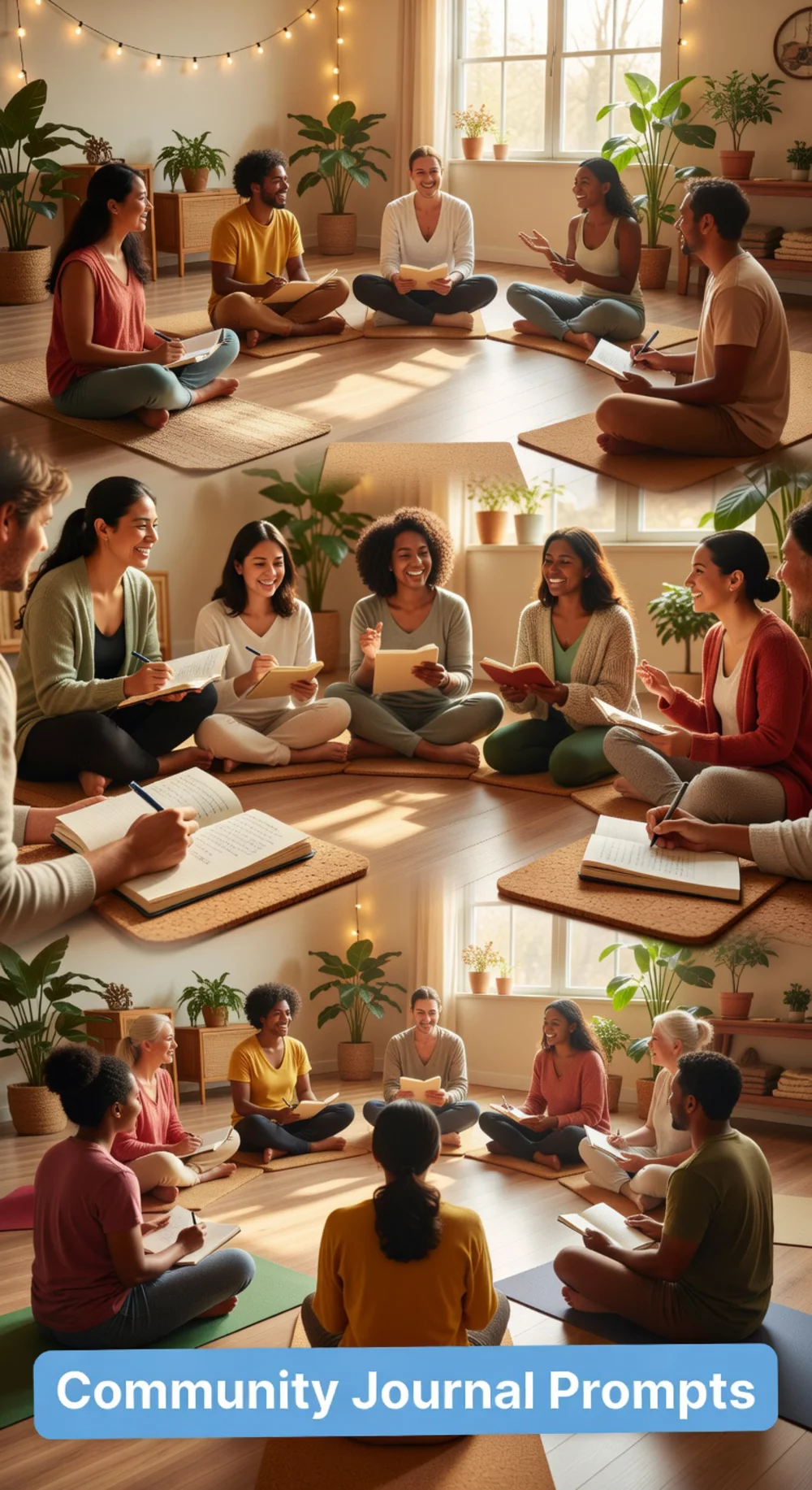 Yoga Community Journal Prompt Set That Starts Conversations in Any Group Class