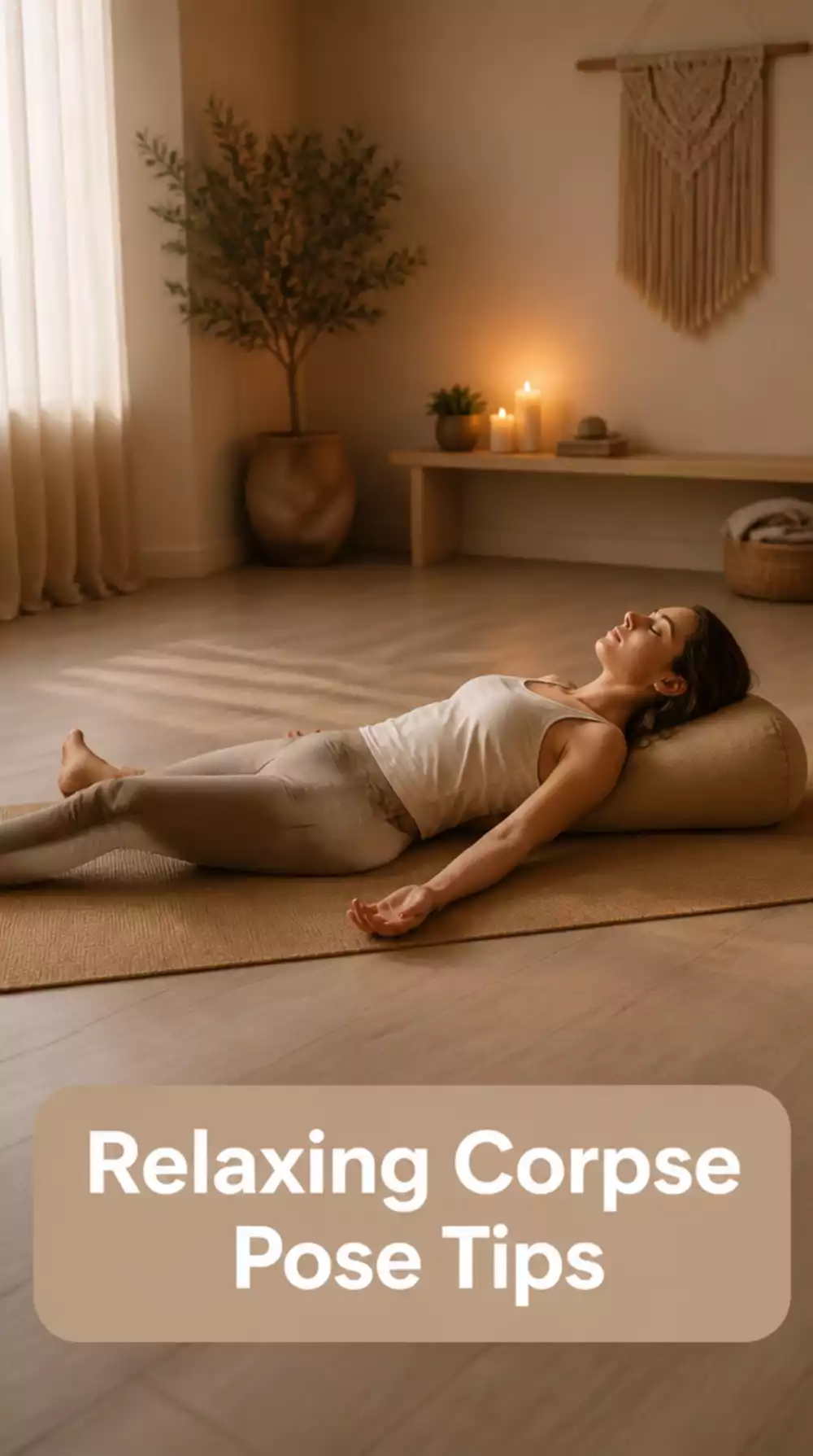 Hatha Yoga Corpse Pose That Teaches the Body How to Fully Release Tension