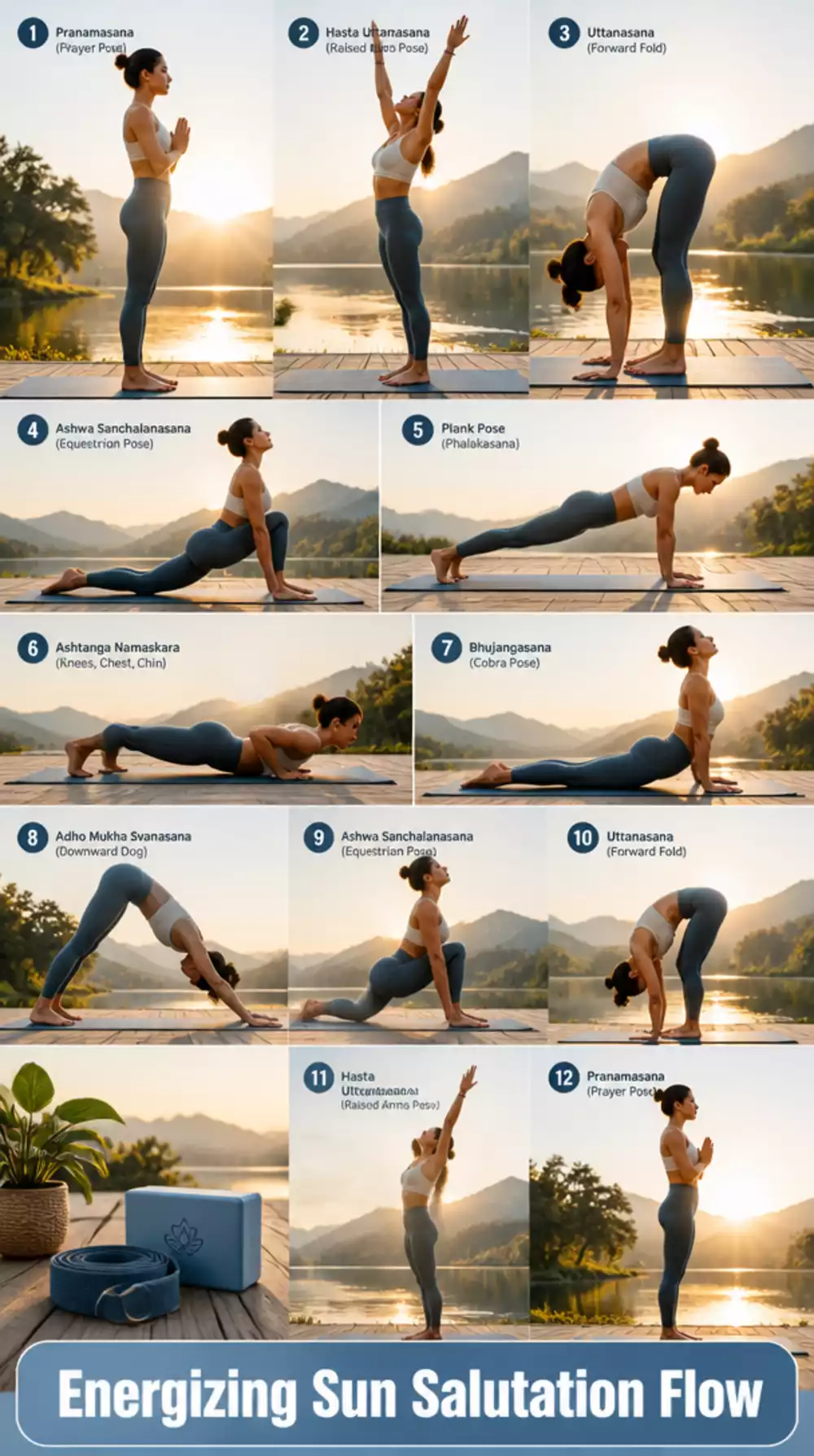 Sun Salutation Morning Yoga Flow That Energises the Body in Minutes