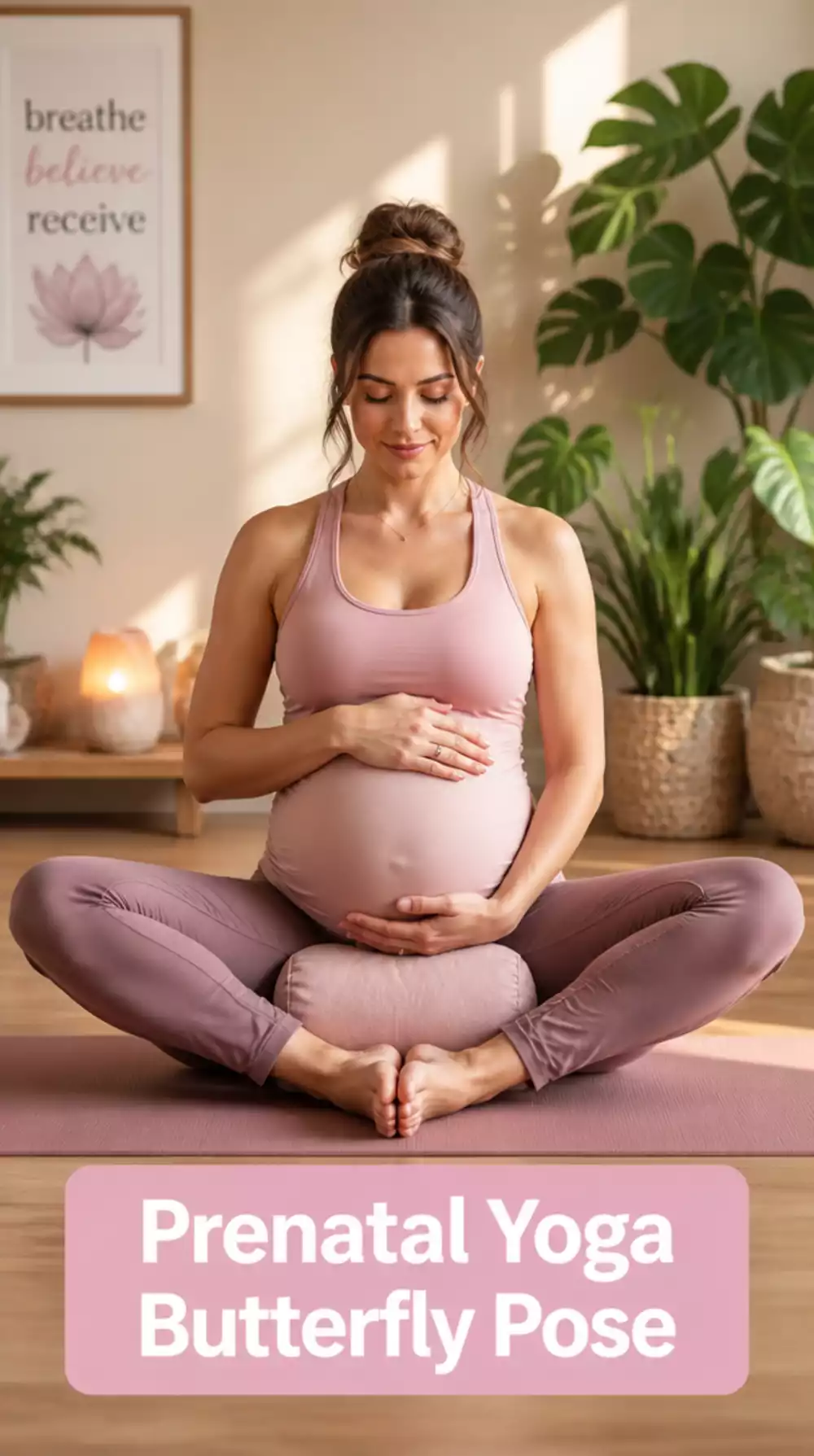 Prenatal Yoga Butterfly Pose That Opens the Hips and Eases Pelvic Tightness