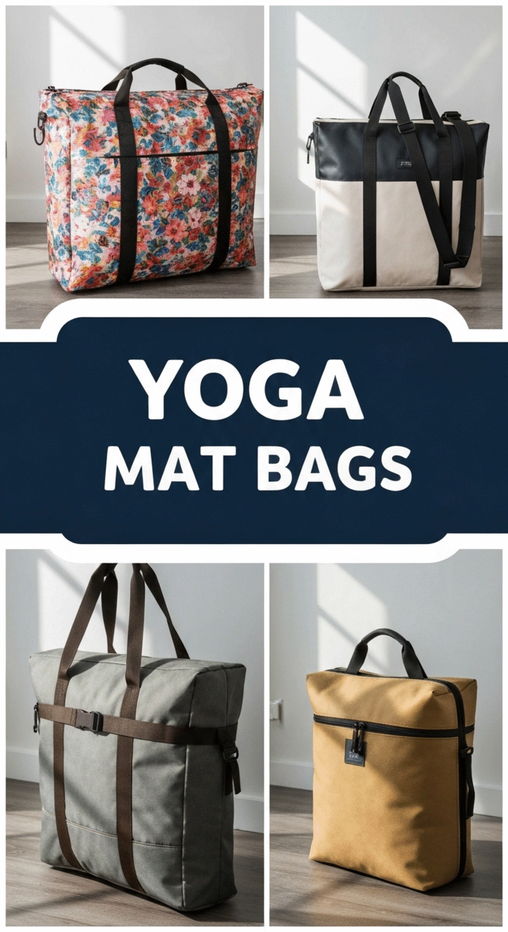 Reviews of Yoga Mat Bags and Carriers: Stylish and Functional Options