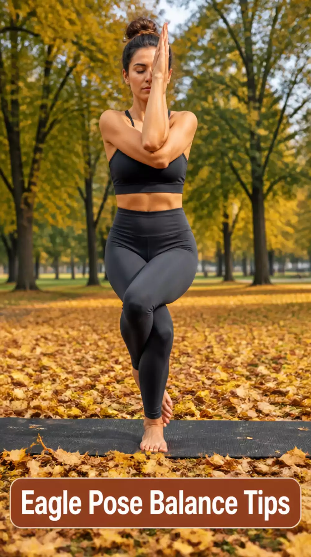 Eagle Pose Yoga Balance Move That Improves Proprioception and Ankle Stability