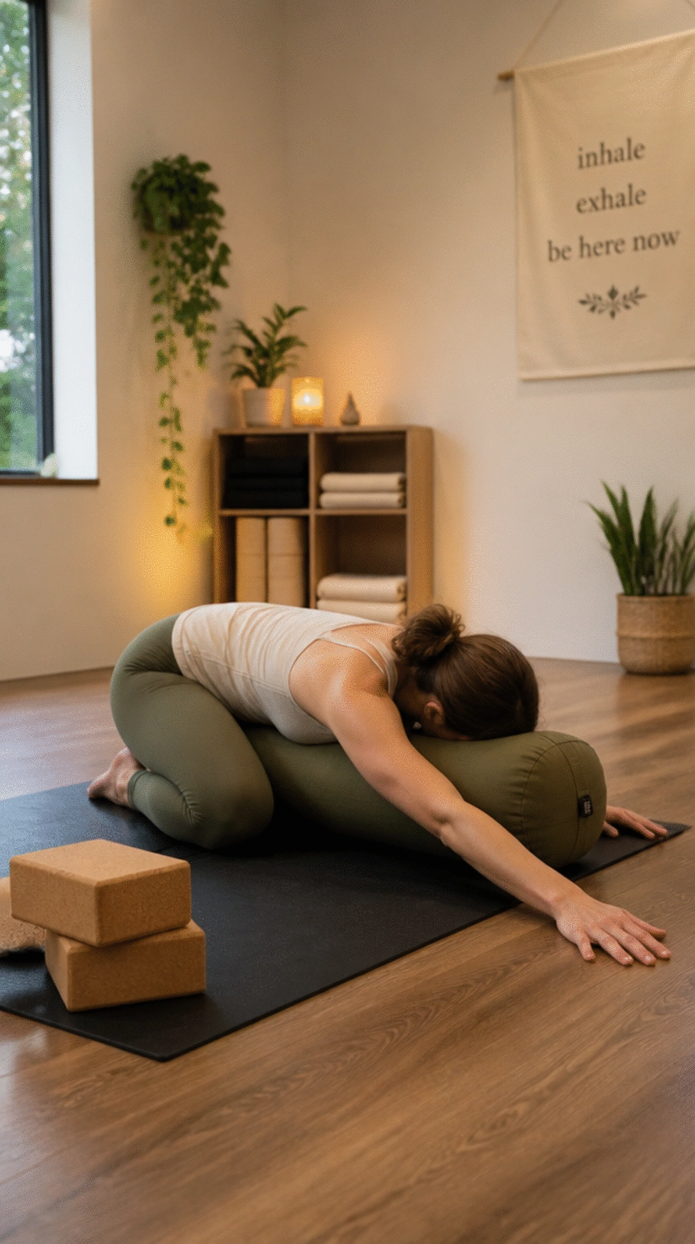 Yin Yoga Sleeping Swan Pose That Melts Deep Hip and Glute Tension