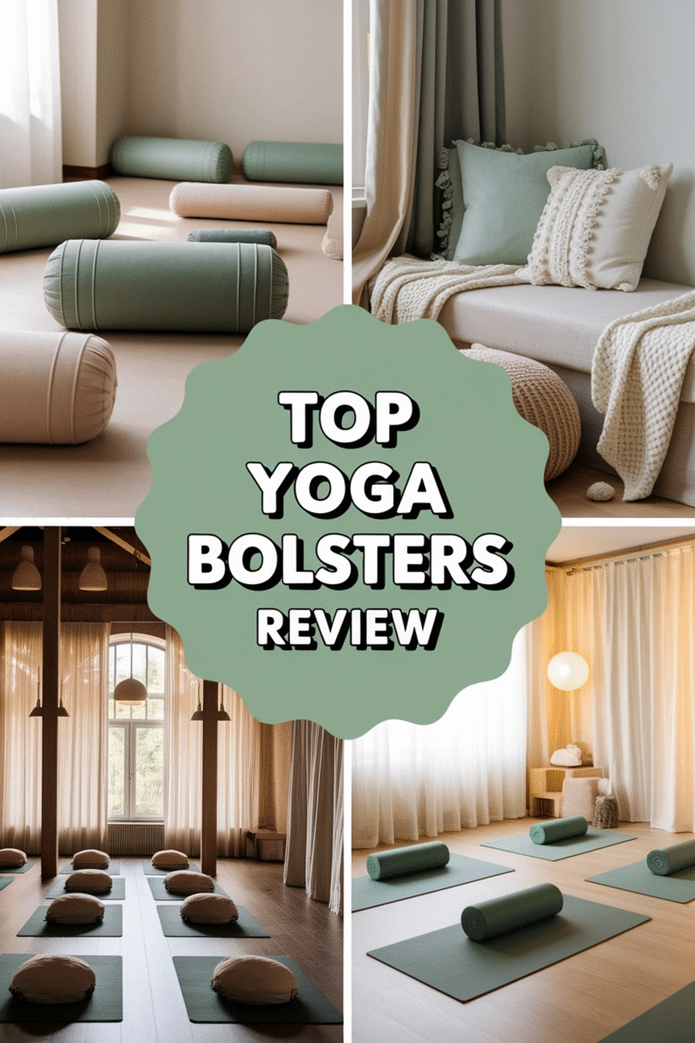 Yoga Bolsters Review: Supportive Options for Restorative and Prenatal Yoga